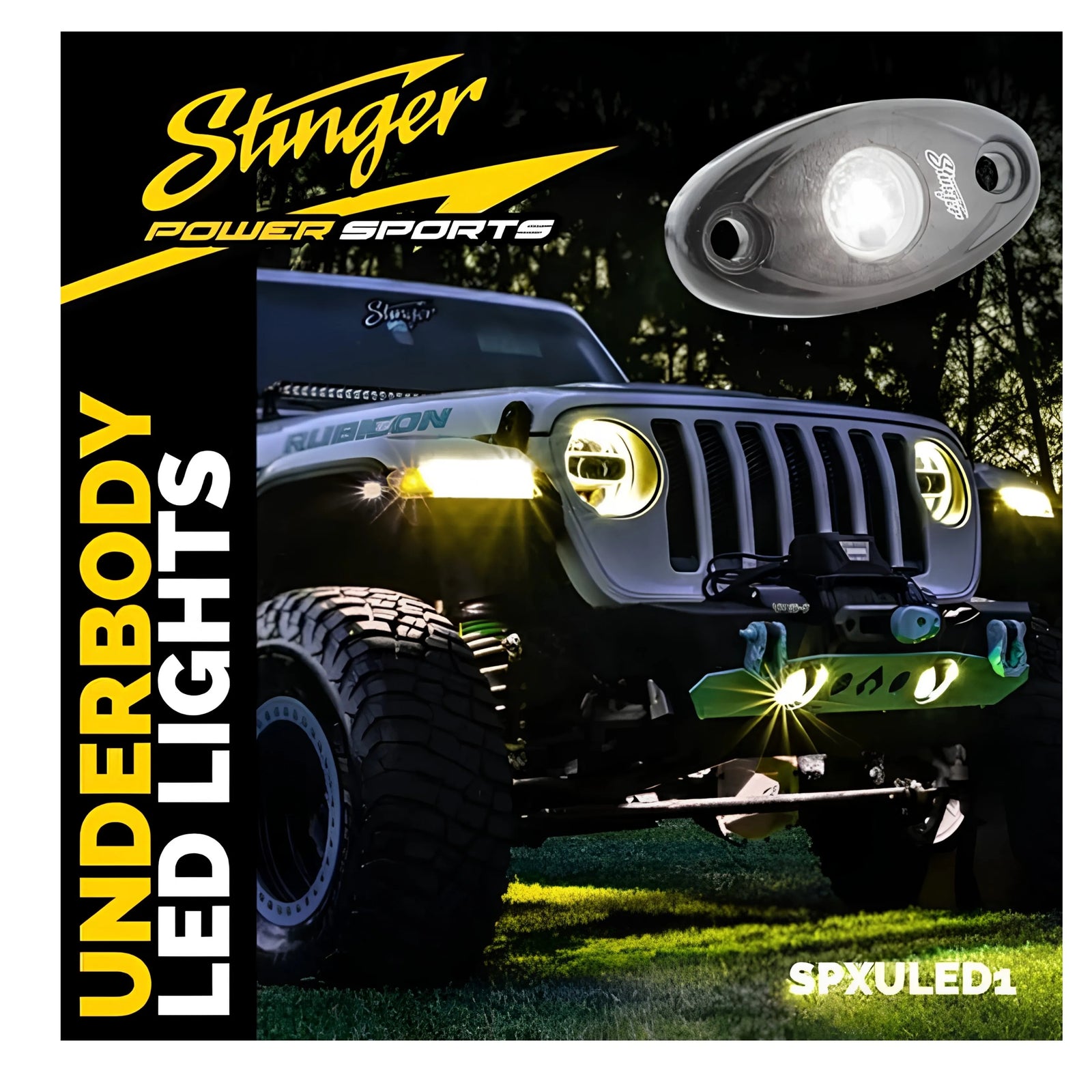Stinger SPXULED1 SPX White LED Underbody / Rock Light Set