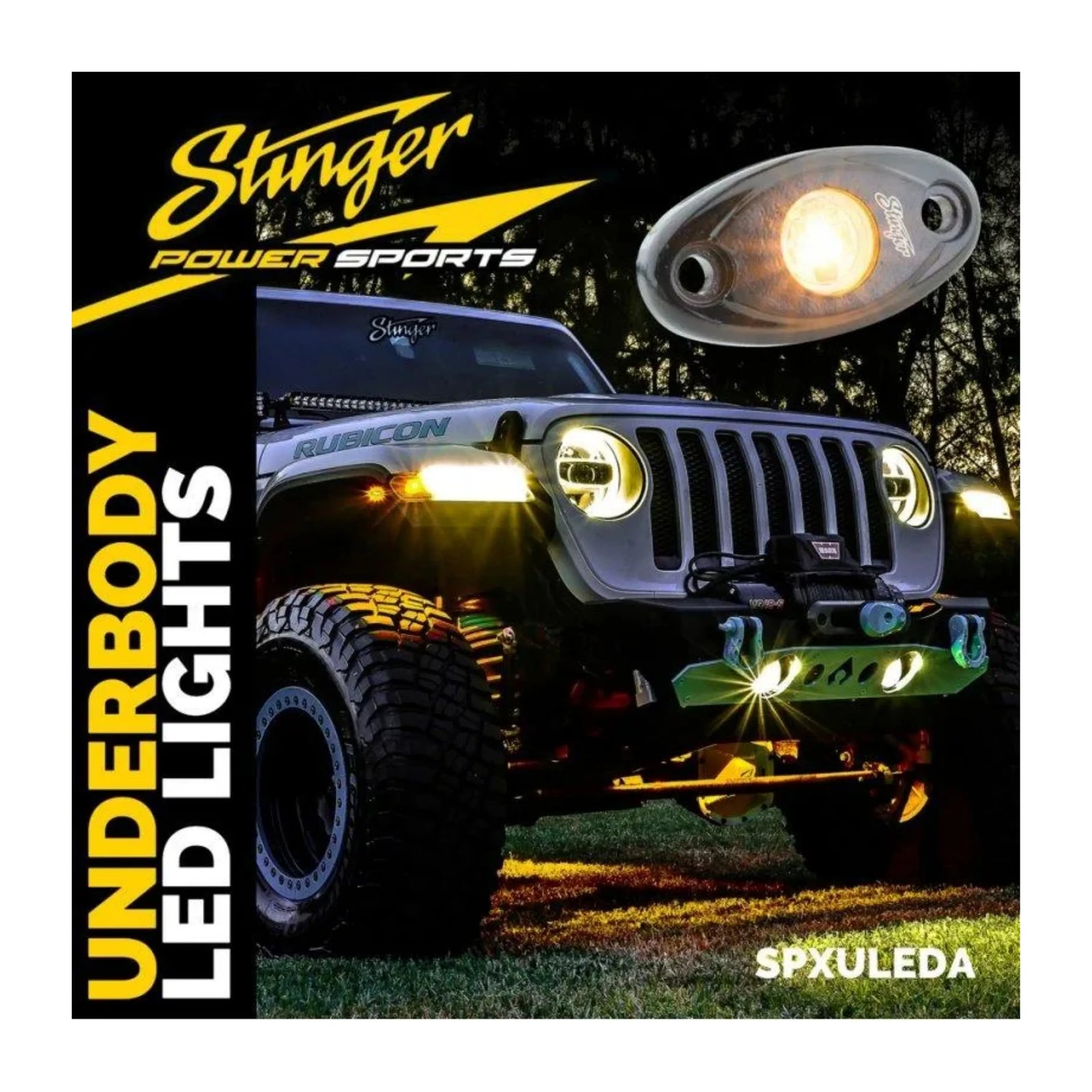 Stinger SPXULEDA SPX Amber LED Underbody / Rock Light Set