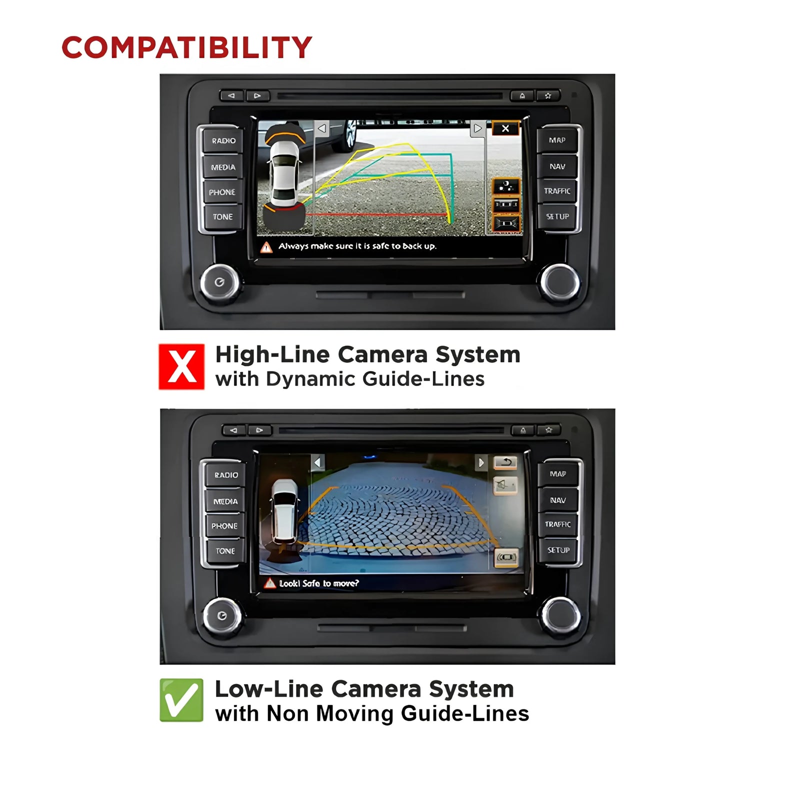 Stinger SCVWRT1 Volkswagen Reverse Camera Retention Adaptor