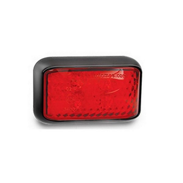 LED Autolamps 35RMB Technologies Rear Outline Marker LED Light Red Black Cable