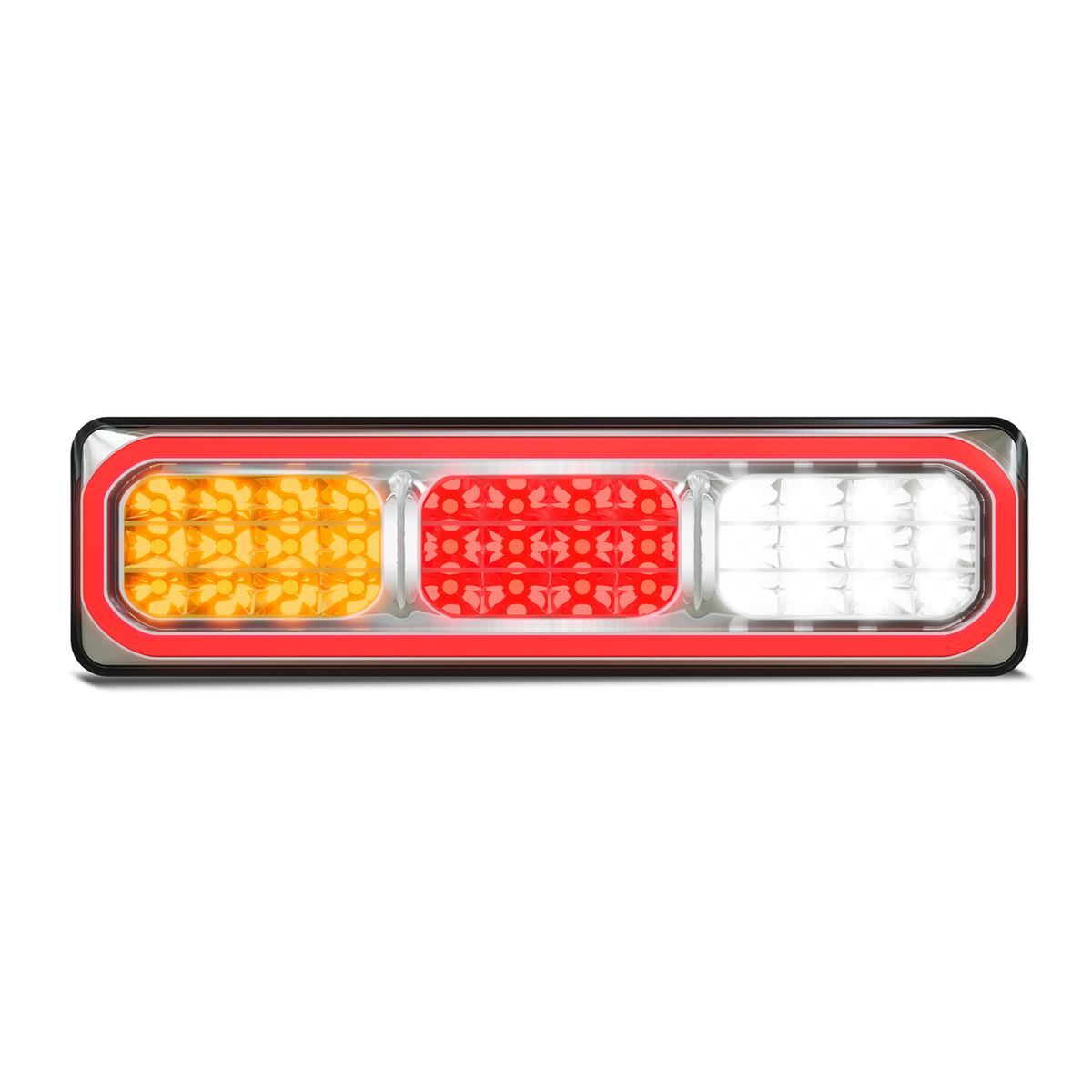 LED Autolamps 3852ARWMRCSB 12-24V LED Stop/Tail/Indicator/Reverse Light
