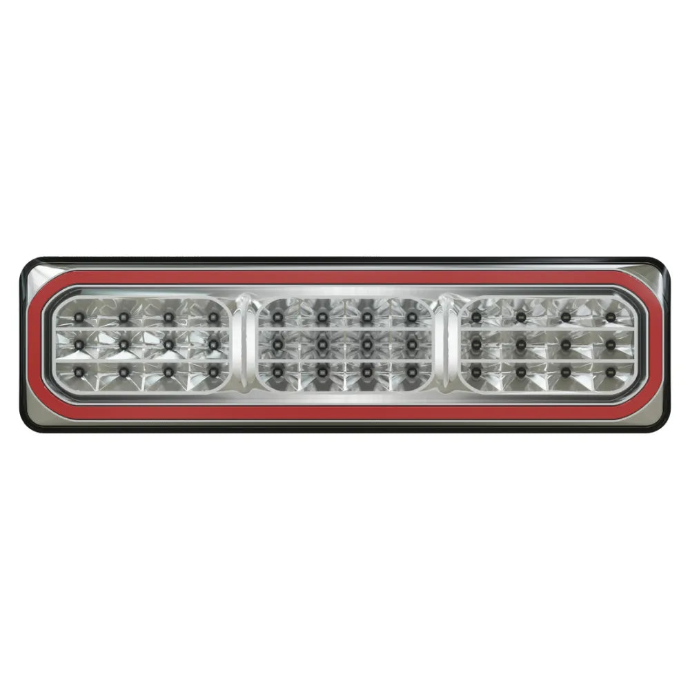 LED Autolamps 3852ARWM-2 12-24V LED Stop/Tail/Indicator/Reverse Light, Blister Pack of 2