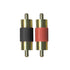 Stinger SGI21 Male To Male RCA Adapters - Pair