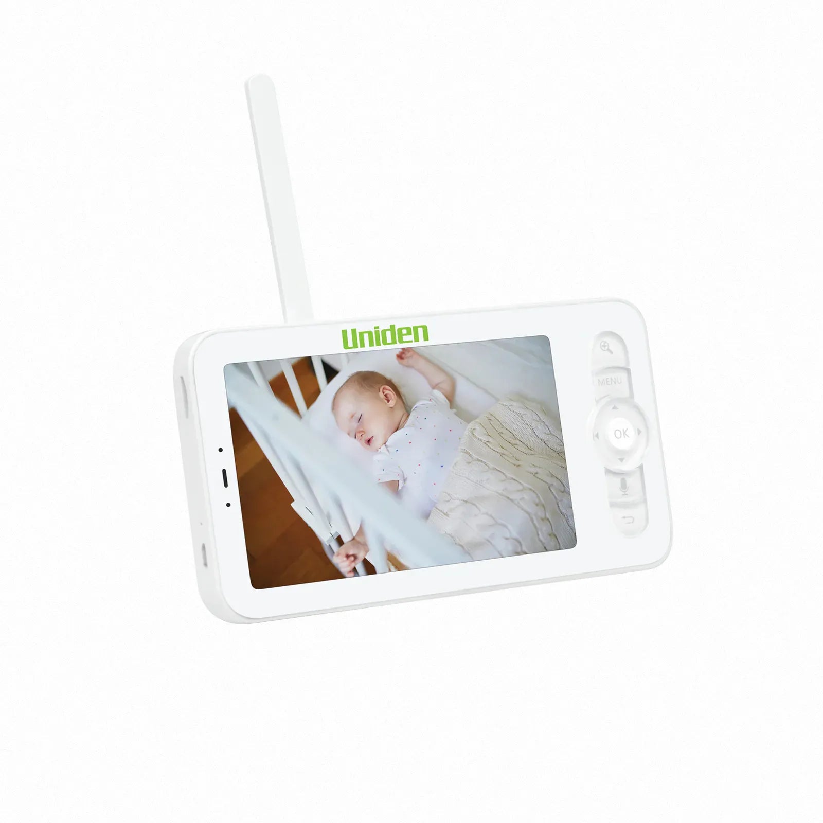 UNIDEN BW6141R - 2K Super HD Smart Baby Monitor with 5" Screen and Bunny Cover