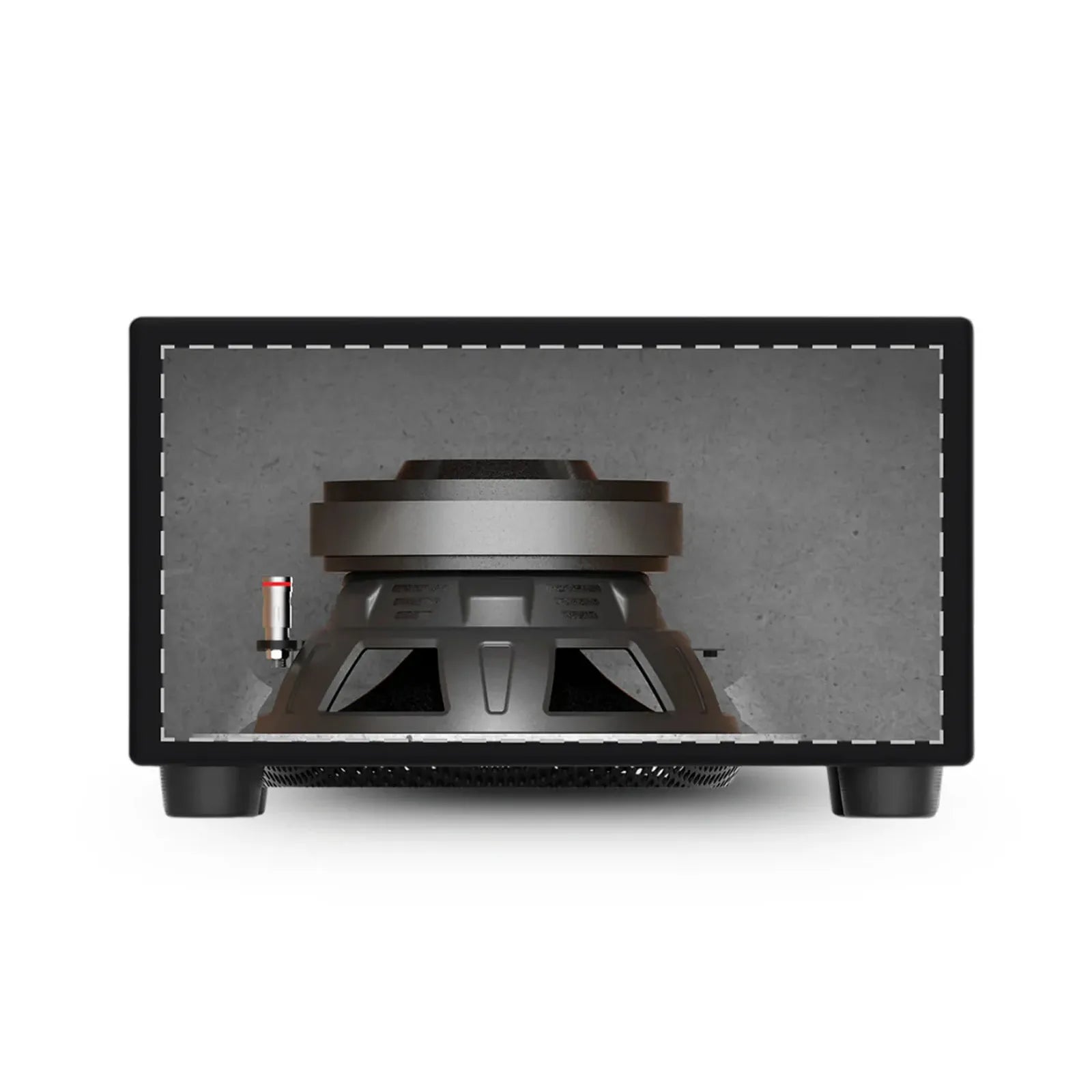 Helix IK E8.1-SVC2 | 8" 300W RMS Vented Subwoofer Box 2Ω – Compact Powerful Bass for Your Car