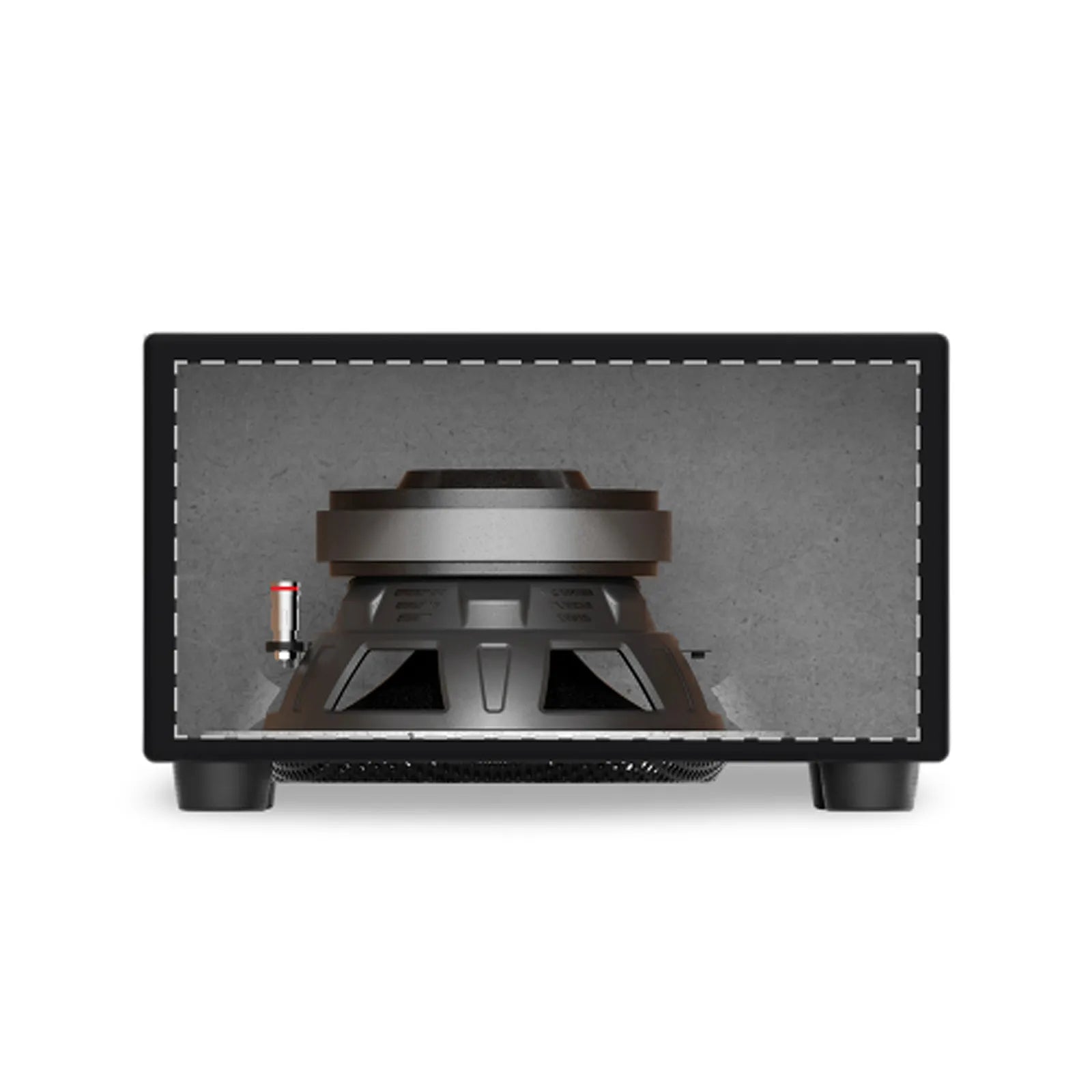 HELIX IK E10.1-DVC2 - 10" 300W RMS Vented Subwoofer Box | 2x2Ω