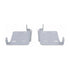 Aerpro FP8349 Double DIN Fascia Kit Mitsubishi Gloss Black