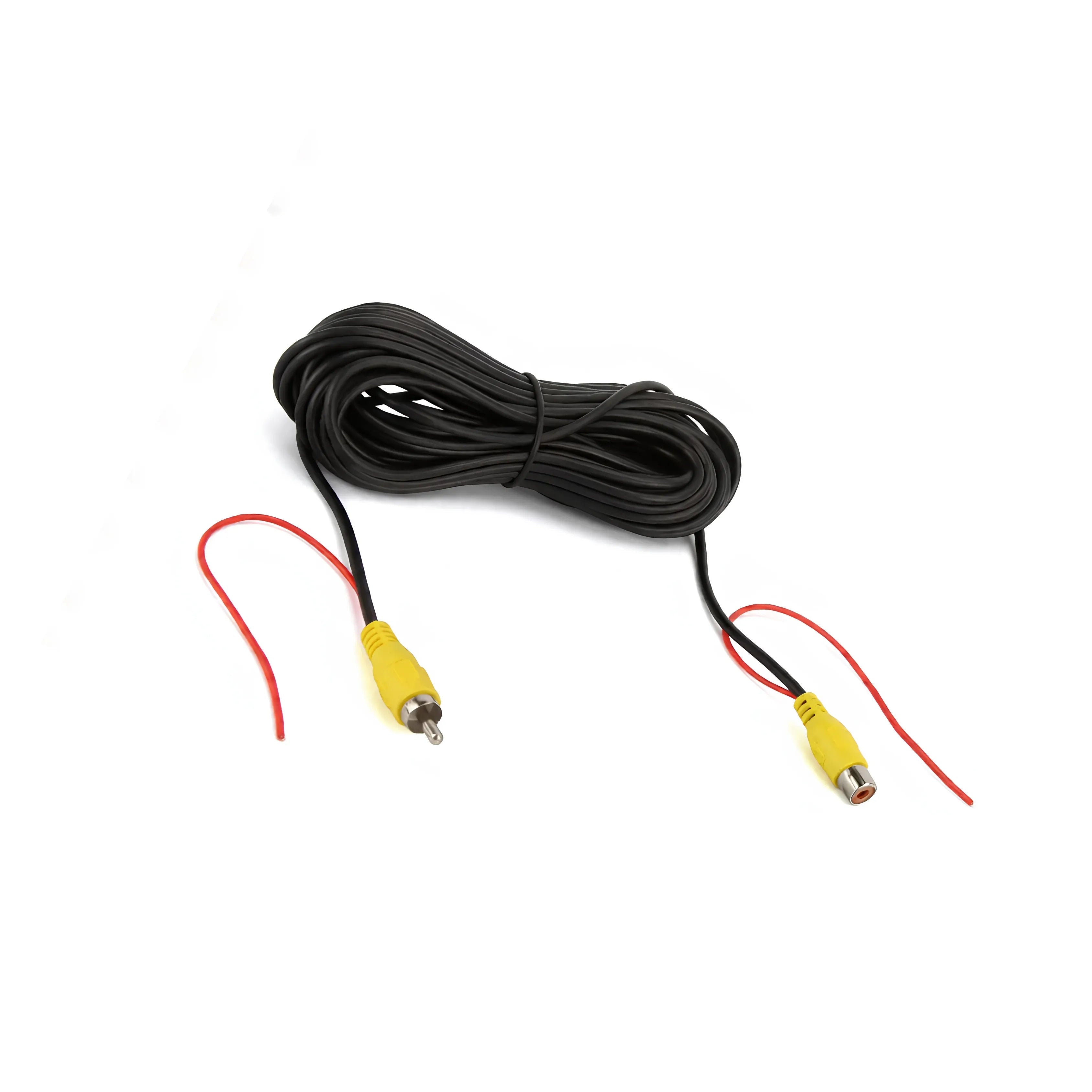 DNA RVS010F 10 Metre Male to Female RCA Video Cable with Power Wire