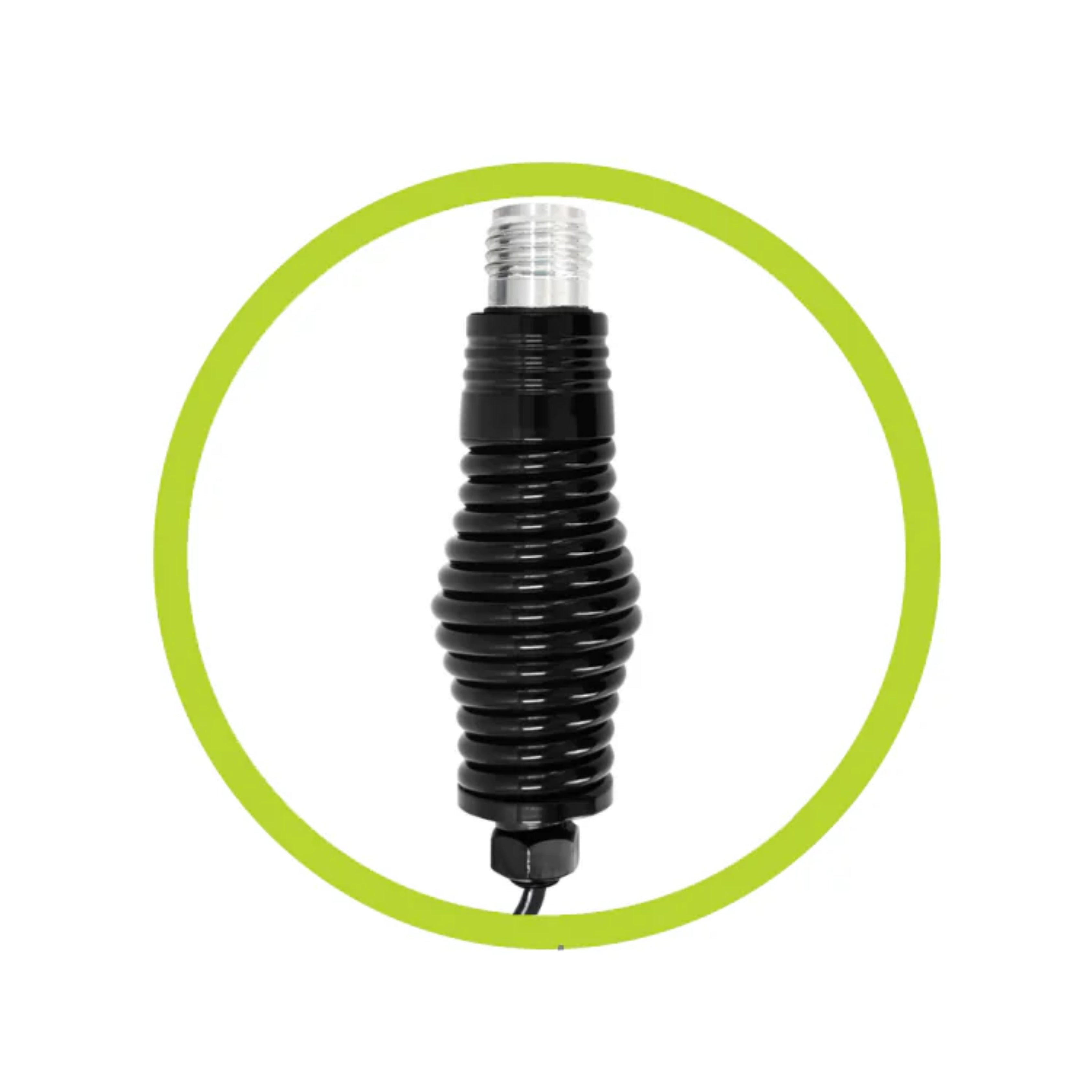 Oricom ANU916 3dBi UHF CB Antenna with Detachable Fiberglass Whip and Heavy Duty Barrel Spring
