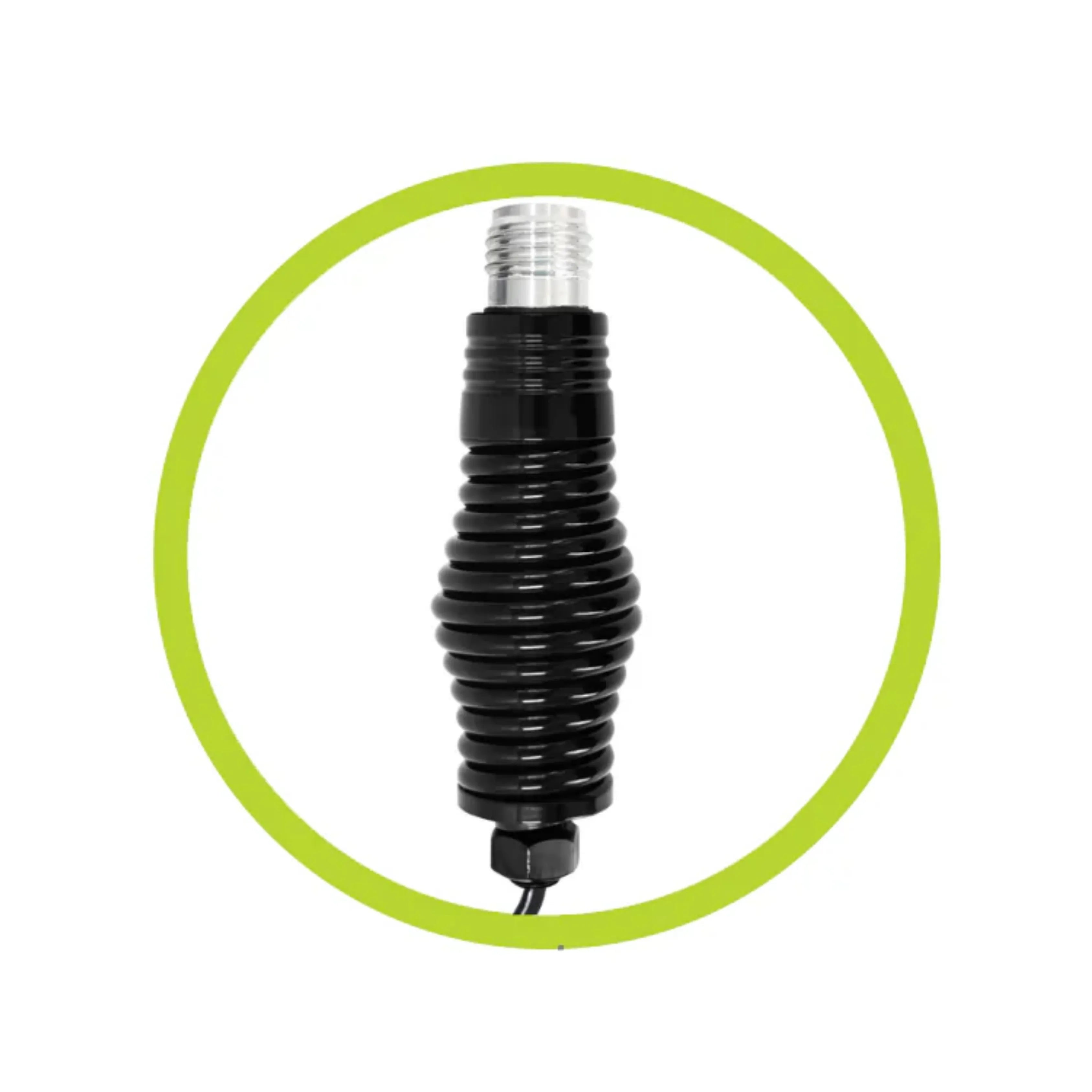 Oricom ANU916 3dBi UHF CB Antenna with Detachable Fiberglass Whip and Heavy Duty Barrel Spring