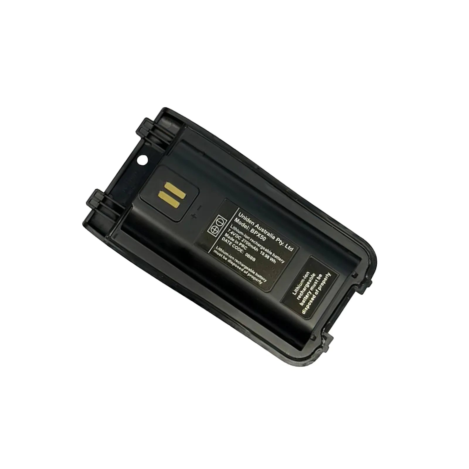 Uniden BPX50 Battery Replacement for XTRAK 50 / XTRAK 50 Pro UHF Radios