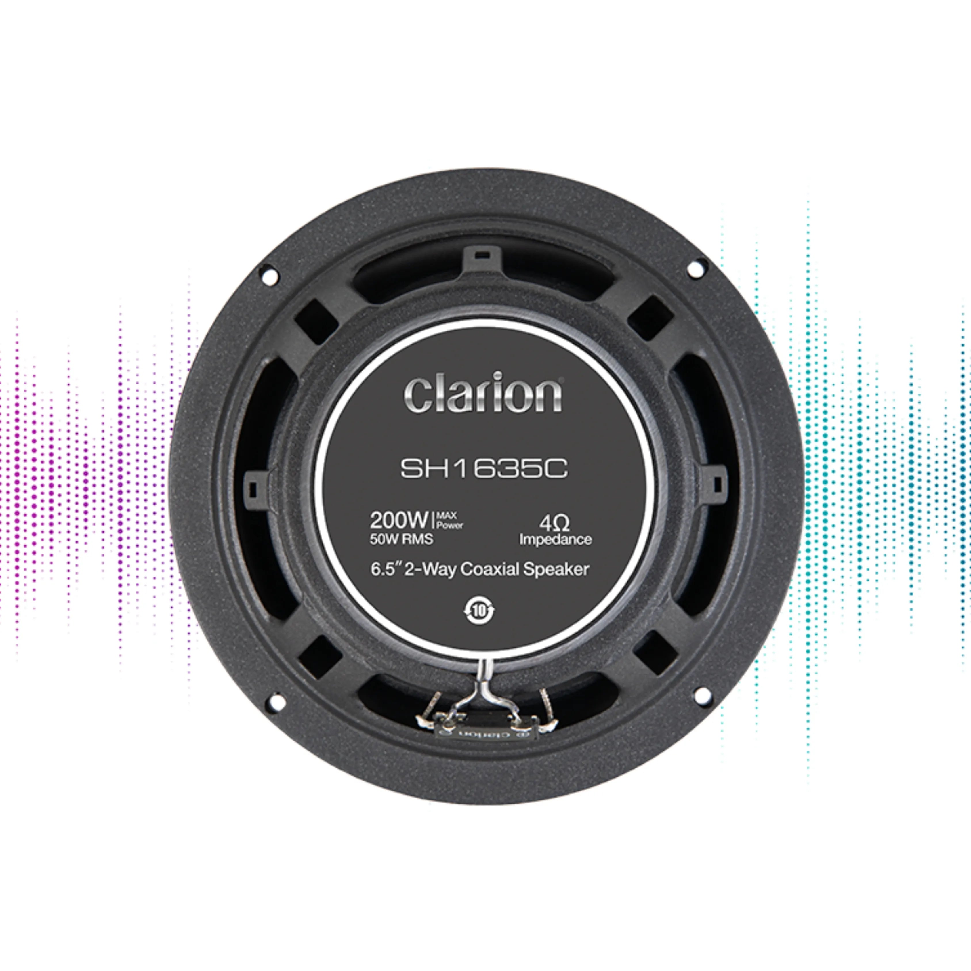 CLARION SH1635C 6.5-Inch Coaxial Car Speakers