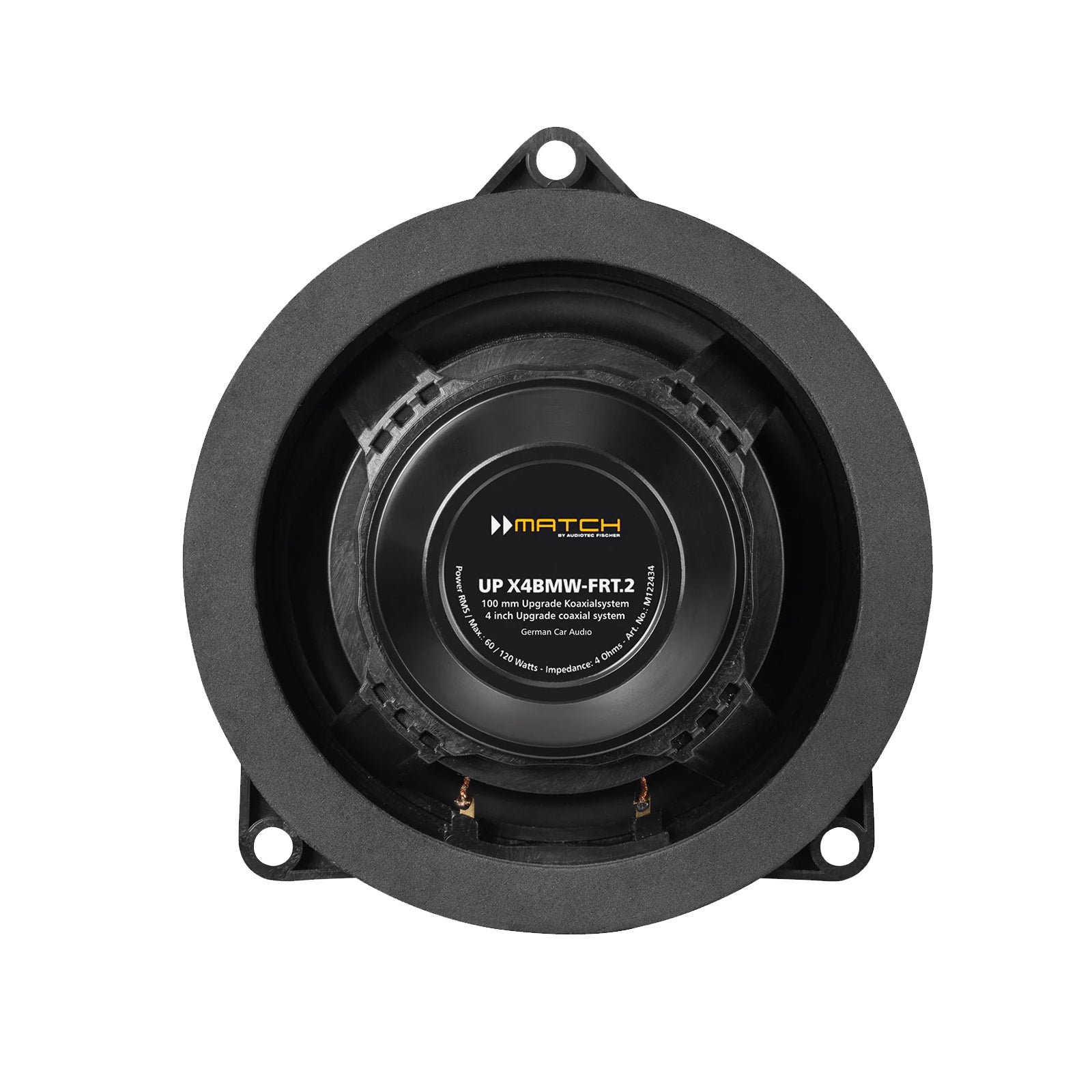 MATCH UP X4BMW-FRT.2 - 2-Way Coaxial Speaker Set for BMW Type 2 | 4Ω