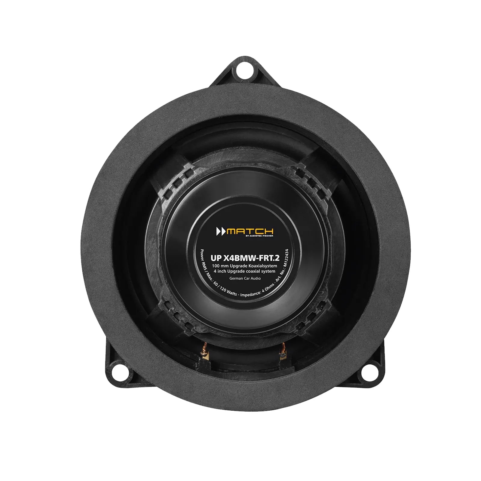 MATCH UP X4BMW-FRT.2 - 2-Way Coaxial Speaker Set for BMW Type 2 | 4Ω