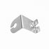 UNIDEN MGU-01 - Glossy L-Shaped Mount with Cable Slot