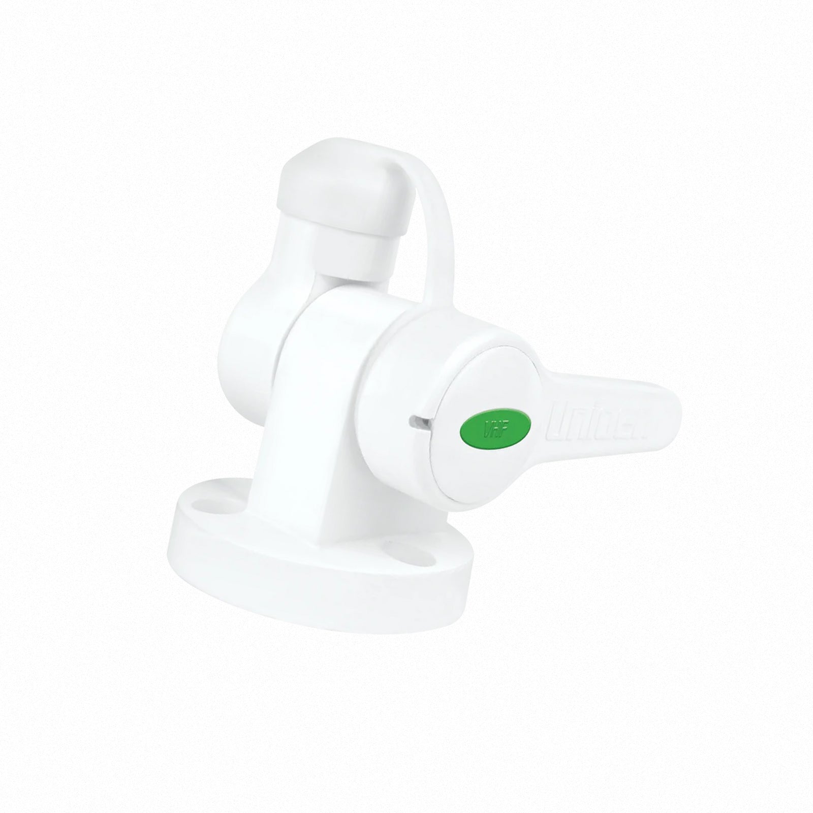 UNIDEN MBM10 - Ratchet Fold-Down Single Hinge Round Base Marine Antenna Mount