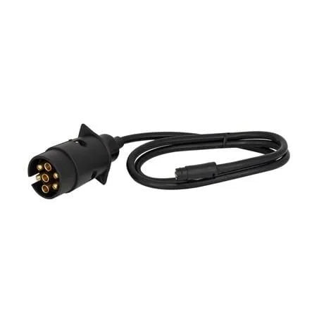 LED Autolamps 5C81B 1m Trailer Connector Gooseneck To Car With 7 Pin Large Round Plug
