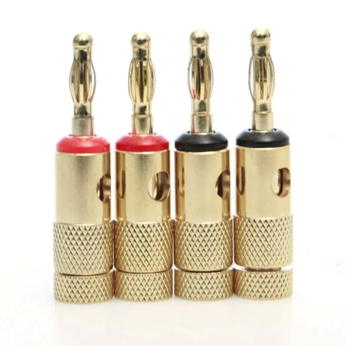 Studio Acoustics SA822M 4 Premium Gold-Plated Banana Plug Speaker Connectors