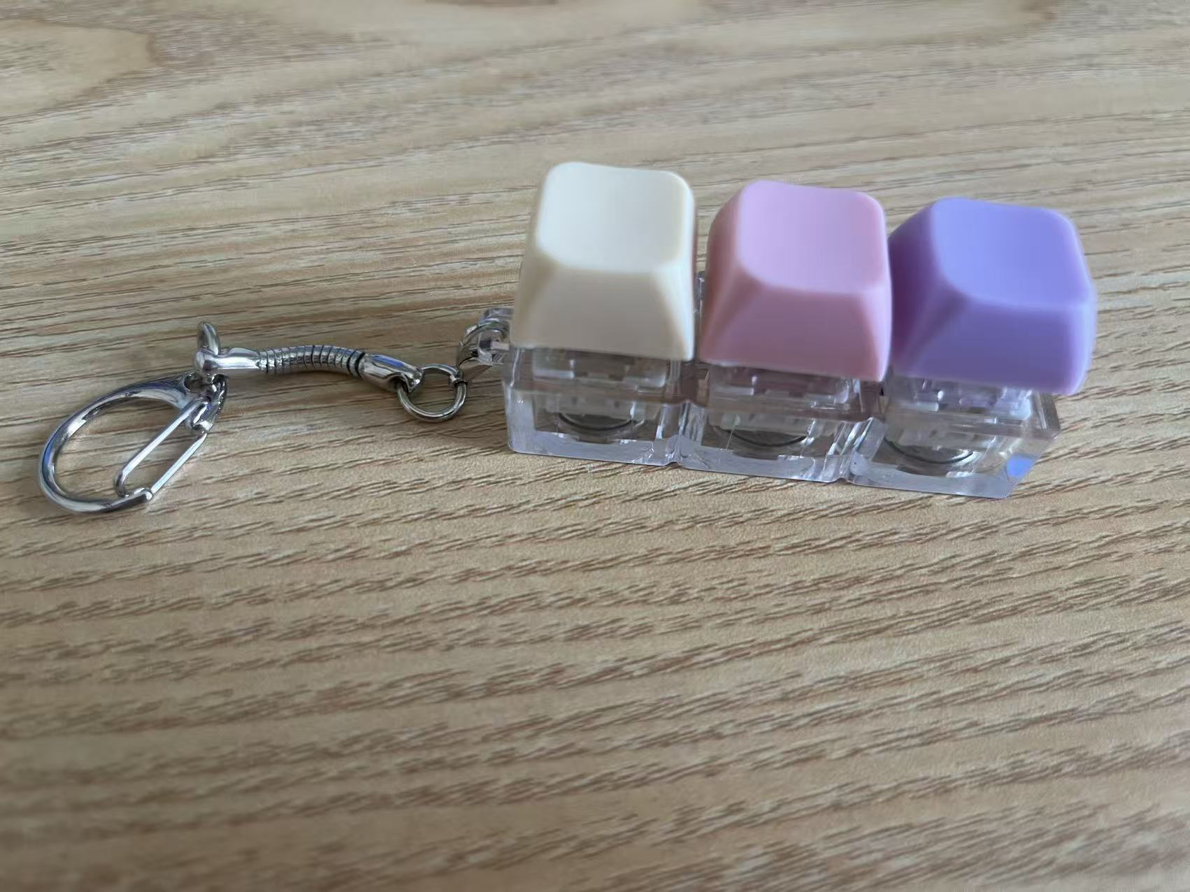 ADHIX ADXAURA - LED Light Mechanical Keycap Keychain Fidget Clicker