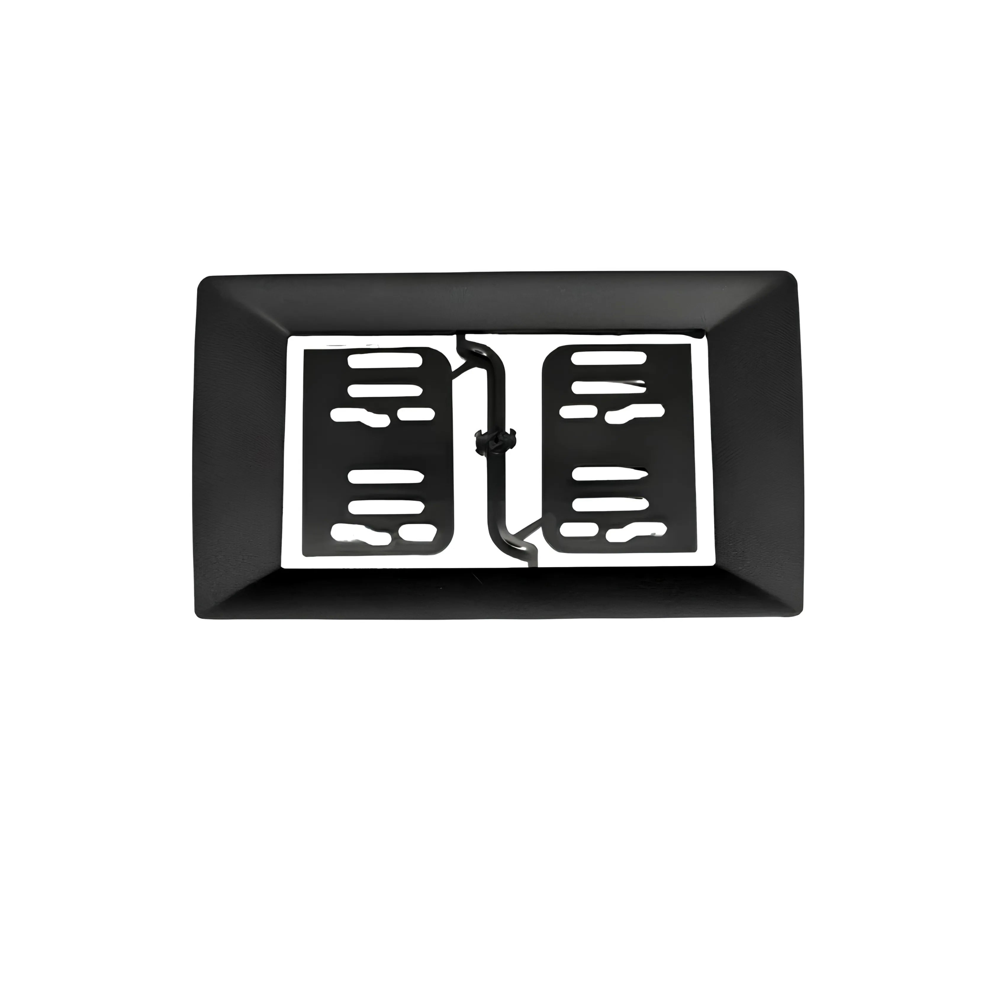 STINGER SF9-1027 10-Inch Trapezoid to 7-Inch Double DIN Adapter - Universal Format Converter for Standard Double DIN Head Unit Installation