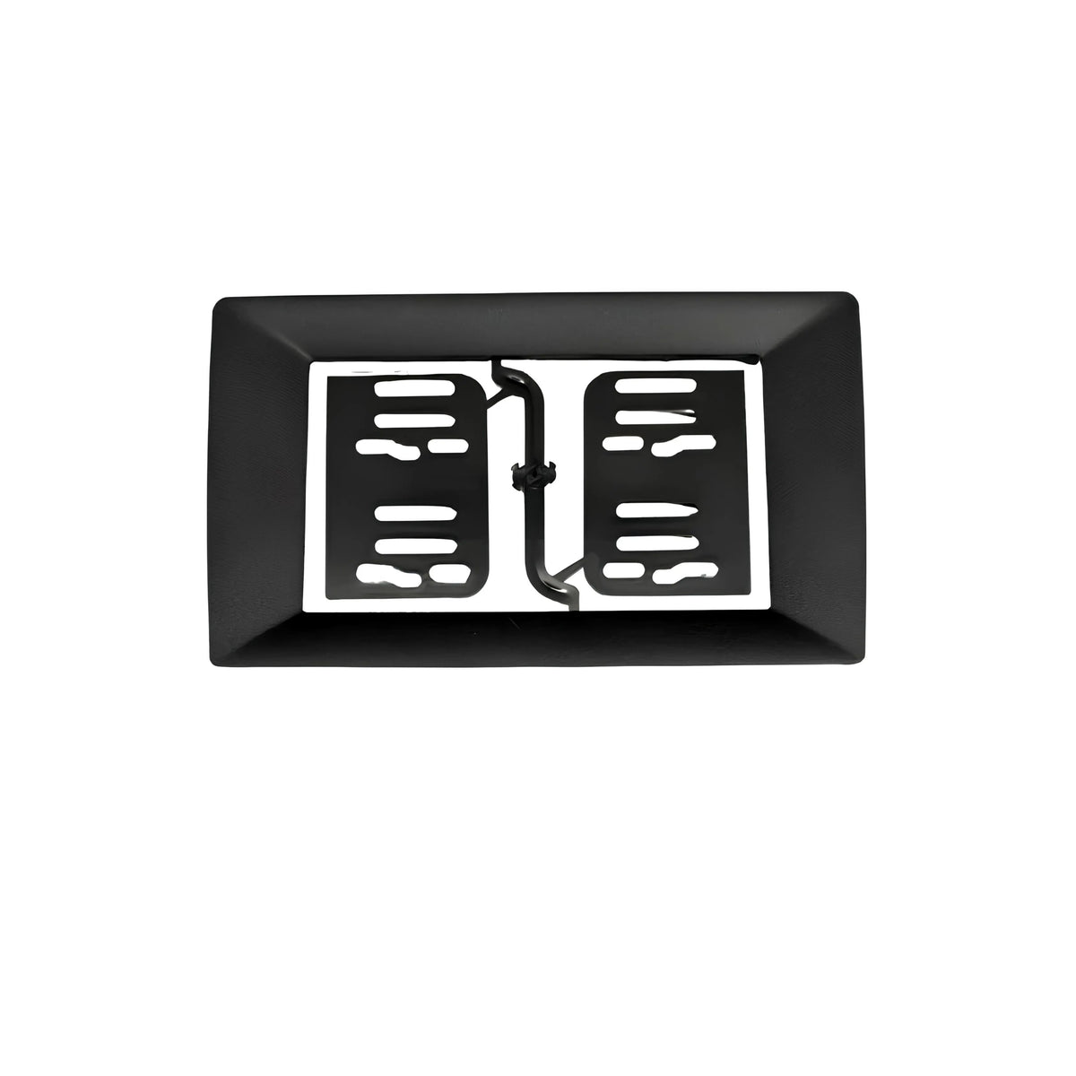 STINGER SF9-1027 10-Inch Trapezoid to 7-Inch Double DIN Adapter - Universal Format Converter for Standard Double DIN Head Unit Installation