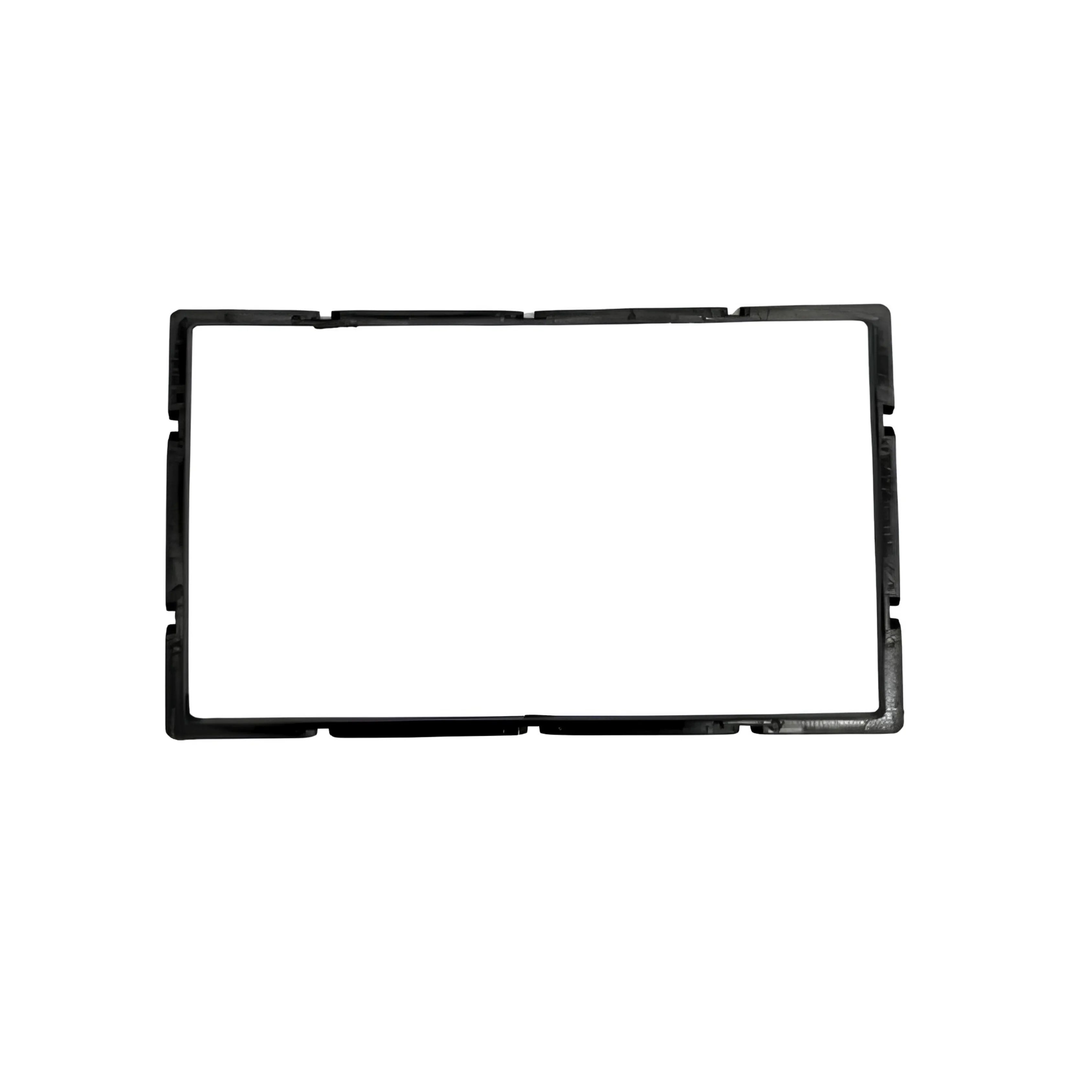 STINGER SF9-1027 10-Inch Trapezoid to 7-Inch Double DIN Adapter - Universal Format Converter for Standard Double DIN Head Unit Installation