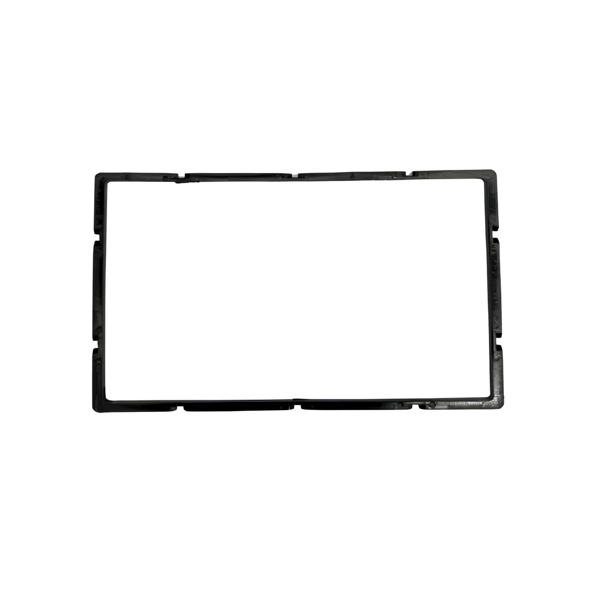 STINGER SF9-1027 10-Inch Trapezoid to 7-Inch Double DIN Adapter - Universal Format Converter for Standard Double DIN Head Unit Installation