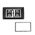 STINGER SF9-1027 10-Inch Trapezoid to 7-Inch Double DIN Adapter - Universal Format Converter for Standard Double DIN Head Unit Installation