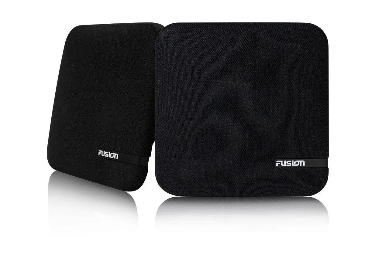 Fusion SM-F65CB 6.5"100Watt Classic Black Shallow Mount Marine Speaker Pair