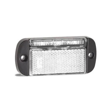 LED Autolamps 44WMEB Front End Outline Marker With White Reflector