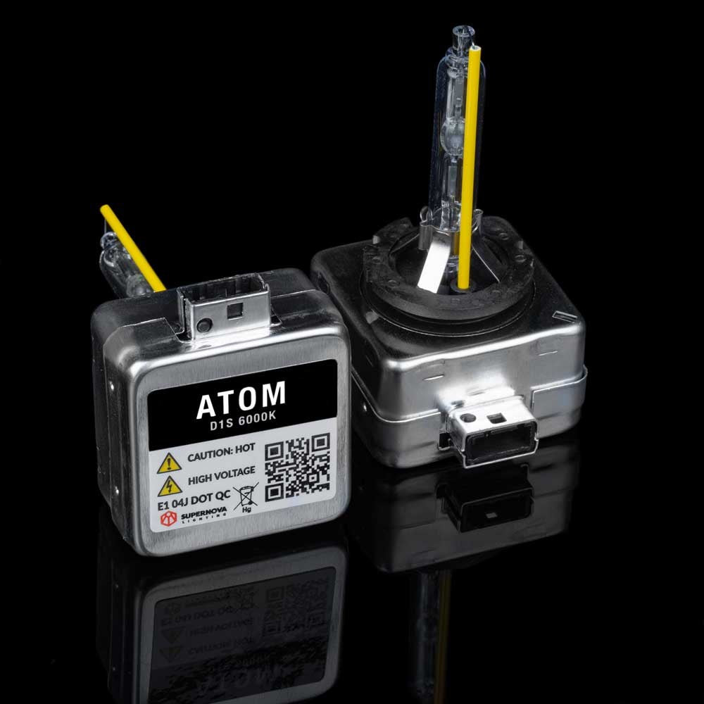 ALTIQ d1s6000 | ATOM - D1S Xenon Headlights Globes 6000K (Pair)