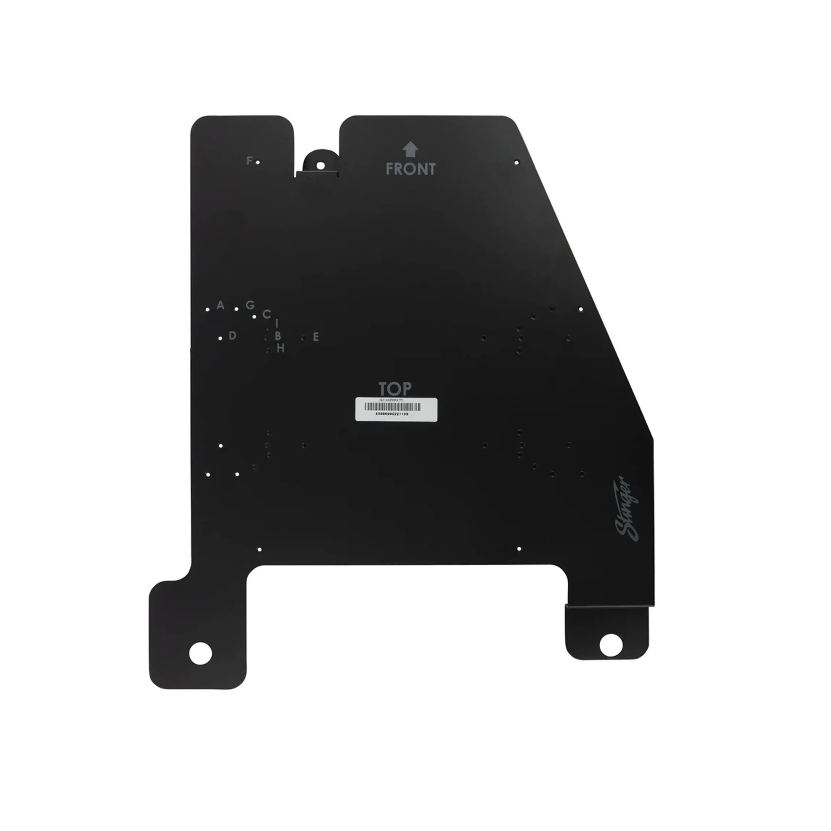 Stinger JKUAMPBRKTD LHS Amplifier Bracket Suits Jeep Wrangler JKU