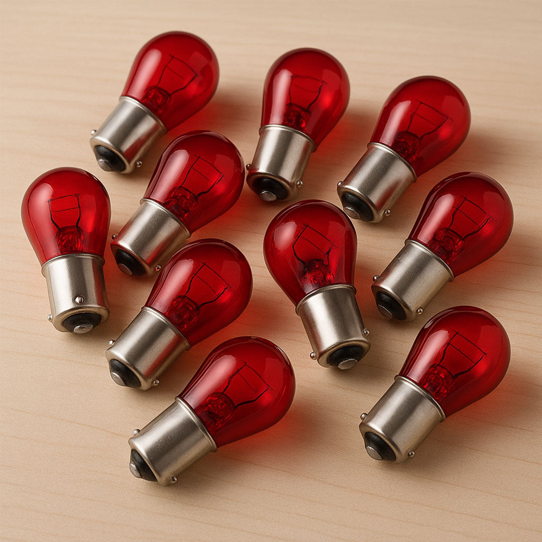 NARVA 47387 Bayonet BAY15d Globe 12V 21/5W Red Standard