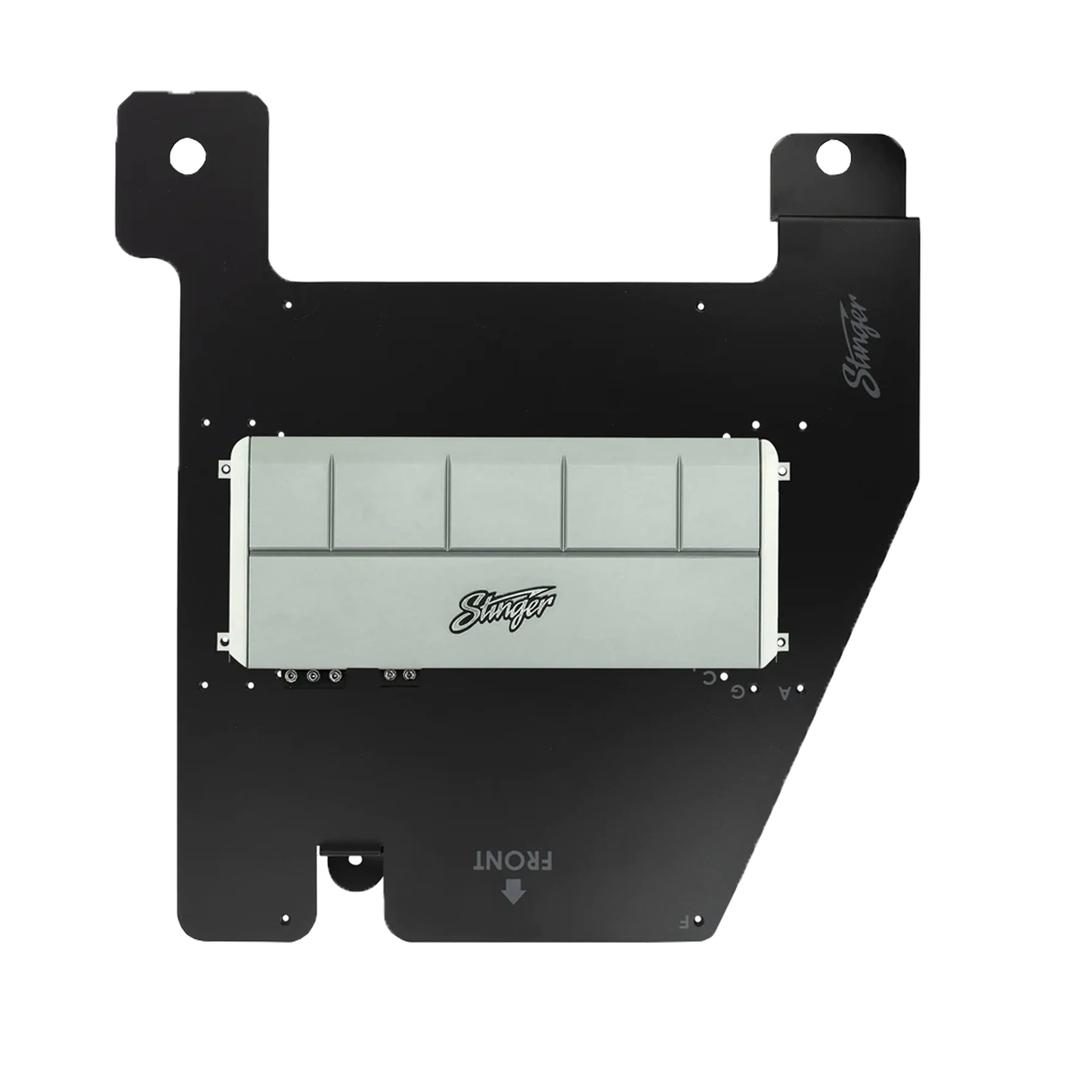 Stinger JKUAMPBRKTP RHS Amplifier Bracket Suits Jeep Wrangler JKU