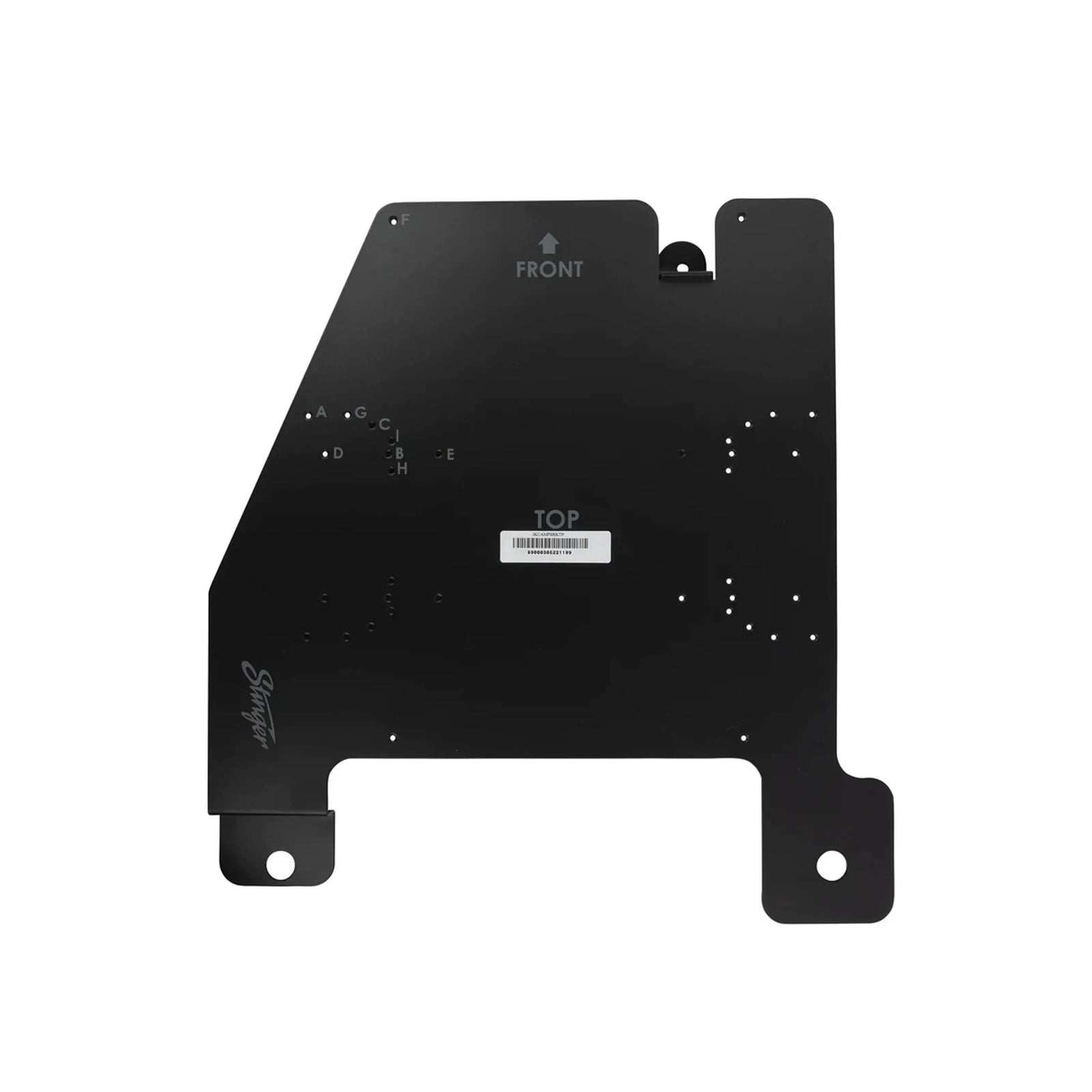 Stinger JKUAMPBRKTP RHS Amplifier Bracket Suits Jeep Wrangler JKU