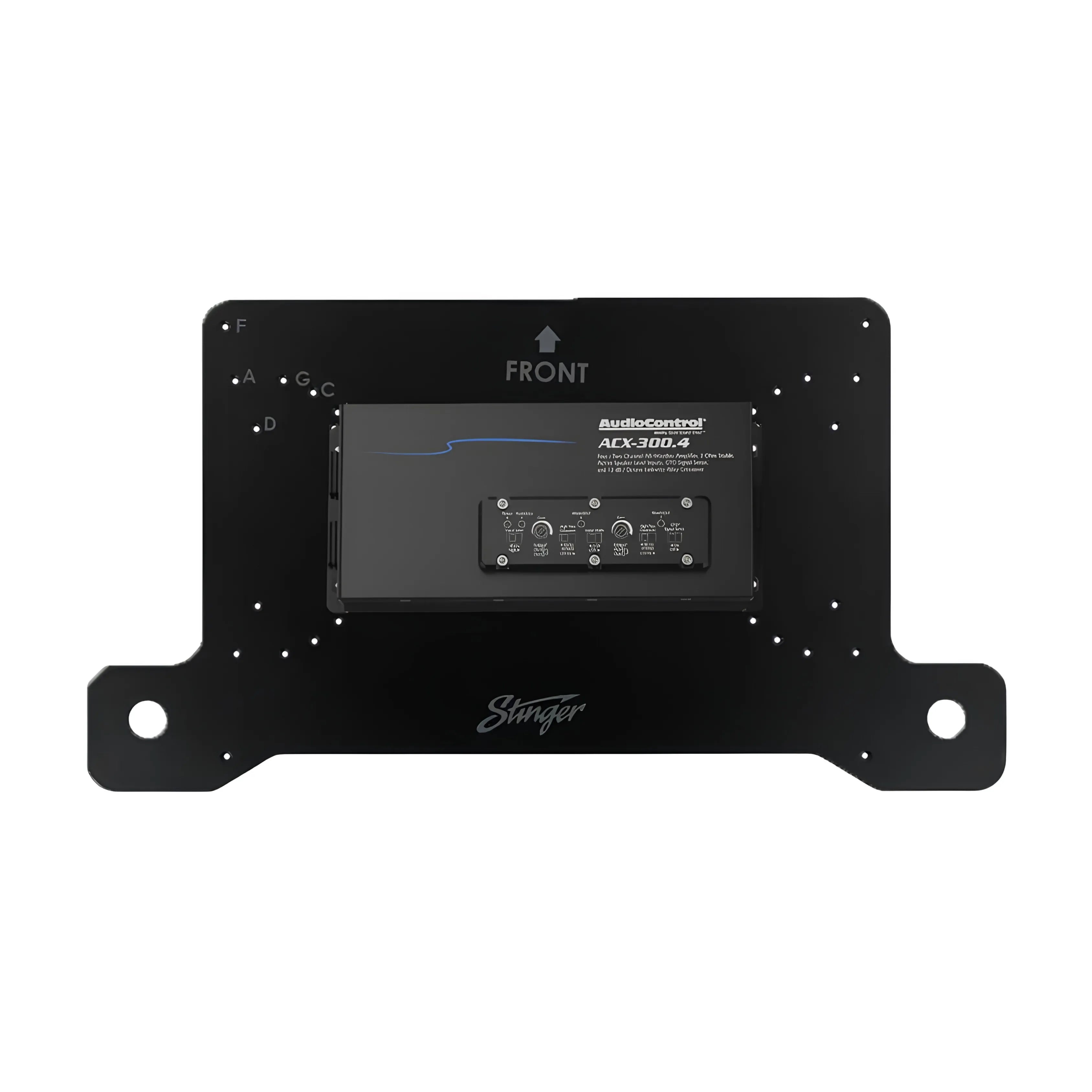 Stinger JLUAMPBRKTD LHS Amplifier Bracket Suits Jeep Wrangler JLU