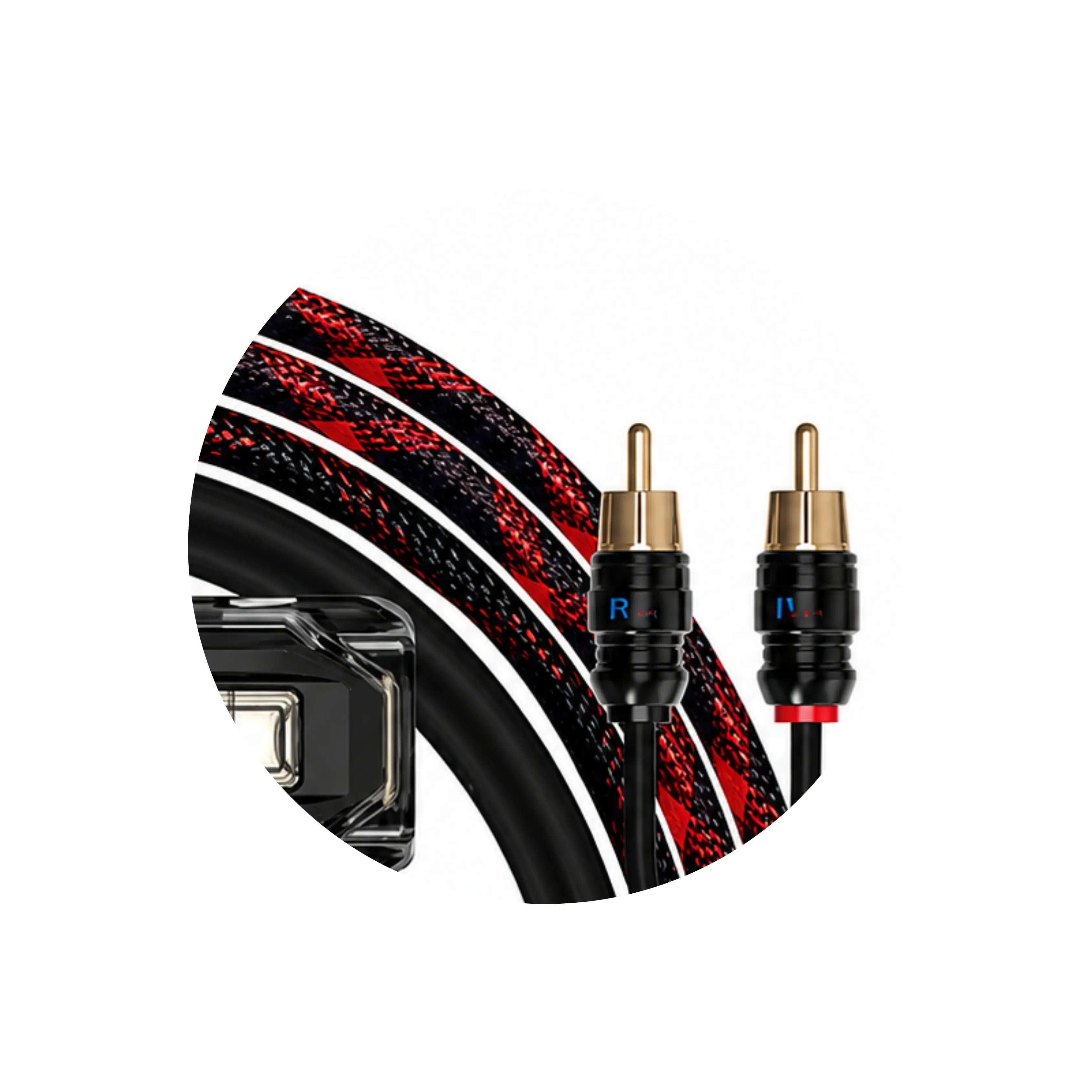 Aerpro AOFC28 2-Channel 8AWG OFC Amp Install Kit 700W Maxcor
