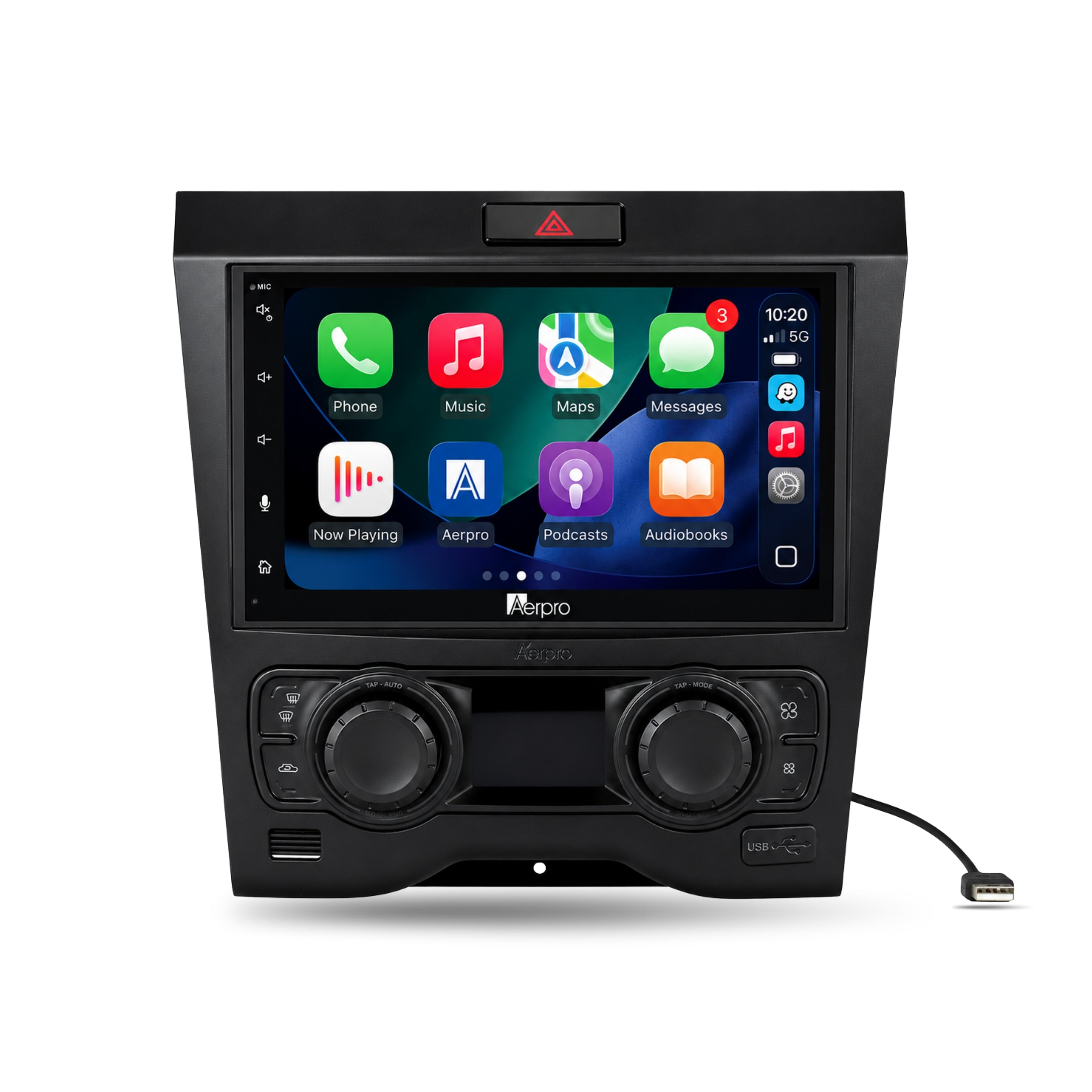 Aerpro AX9450BK 6.8" Head Unit Kit Holden VE Series 1 Dual Zone