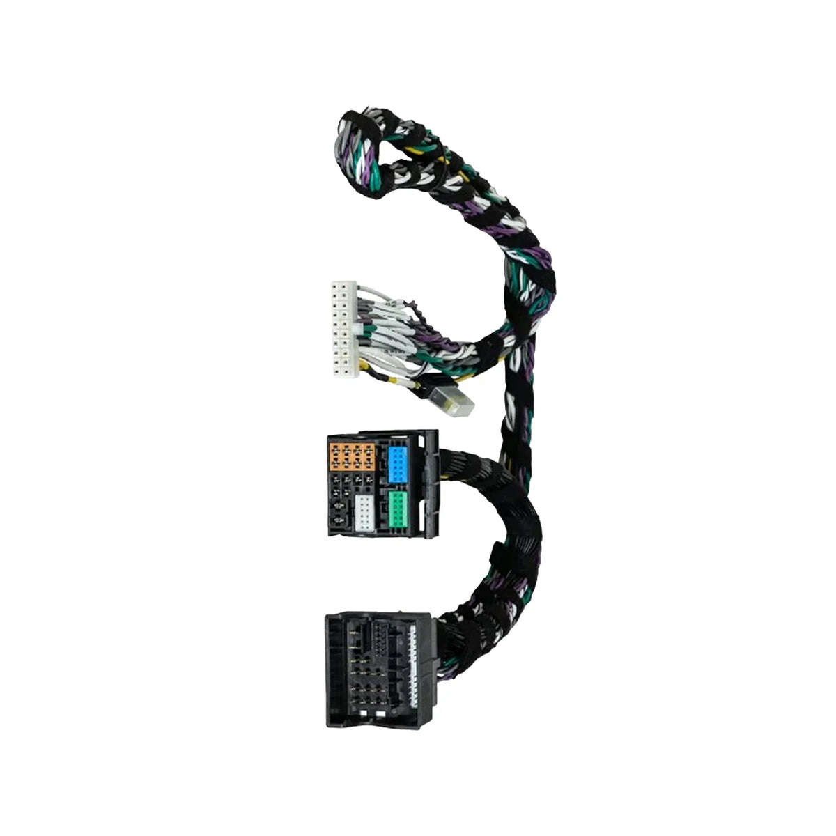 MATCH PP-PAM 92b Car Radio to Amplifier T-Harness Molex  - VAG Quadlock new, v.1 (VW-Audi Group)