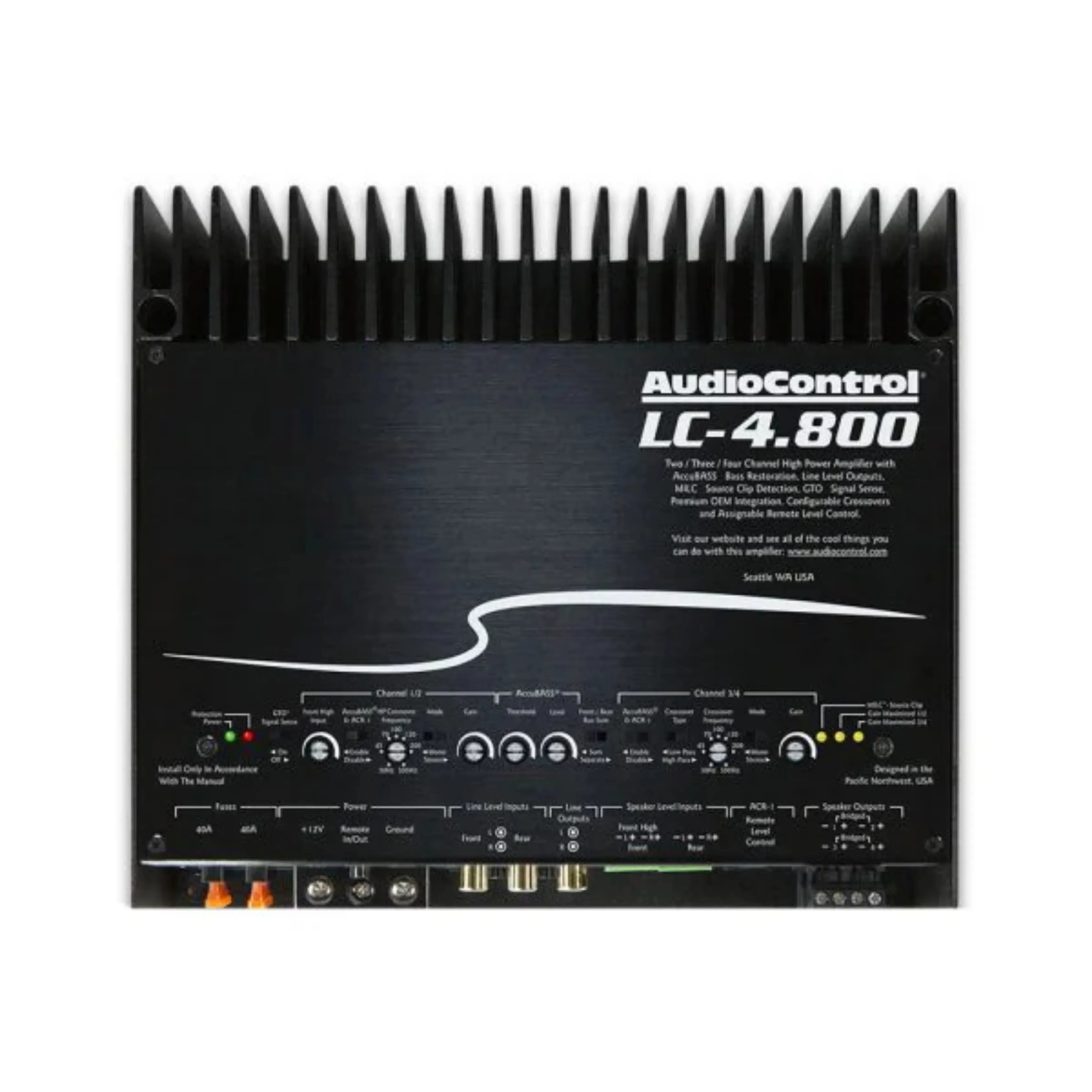 AudioControl AC-LC-4.800 4-Channel LC Series Amplifier