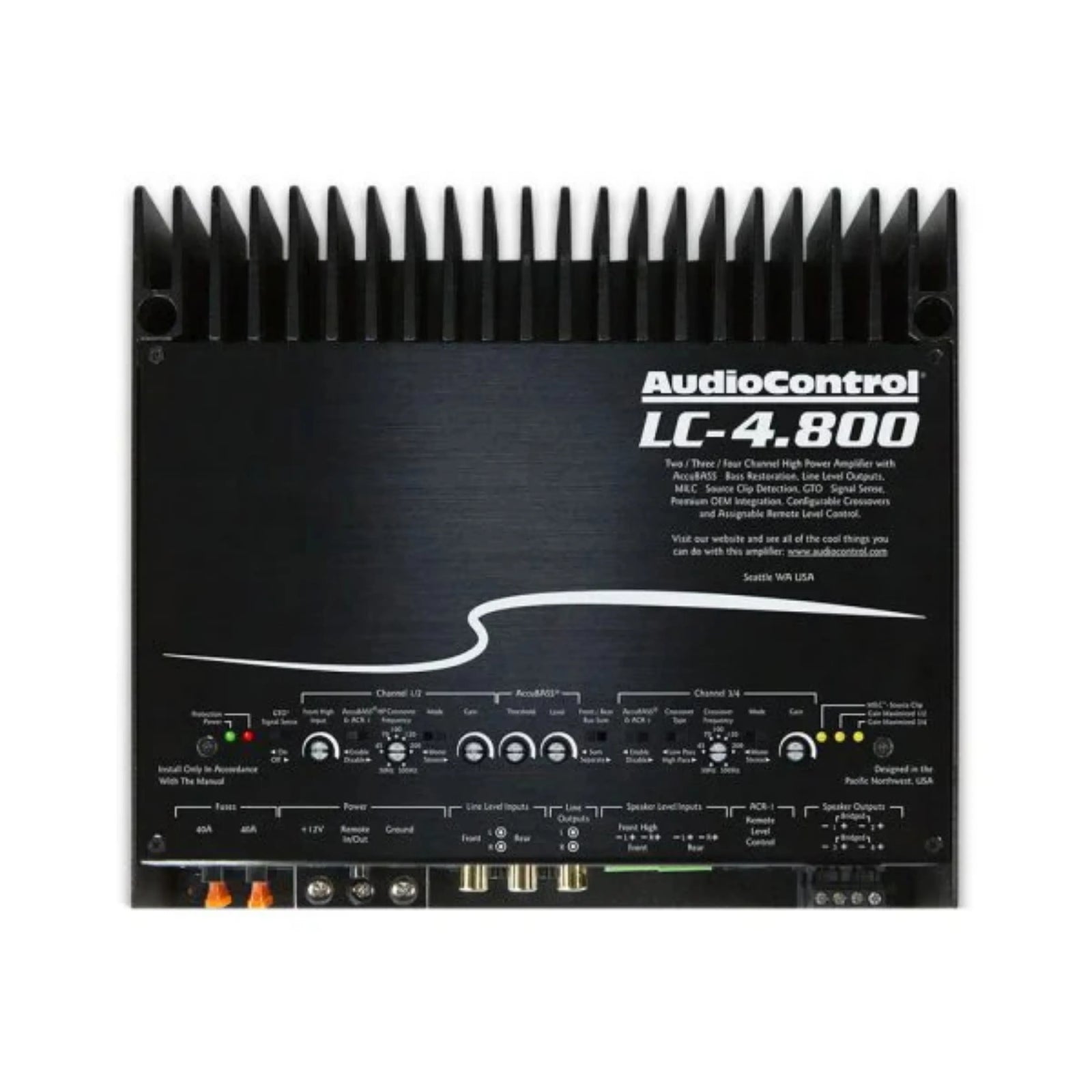 AudioControl AC-LC-4.800 4-Channel LC Series Amplifier