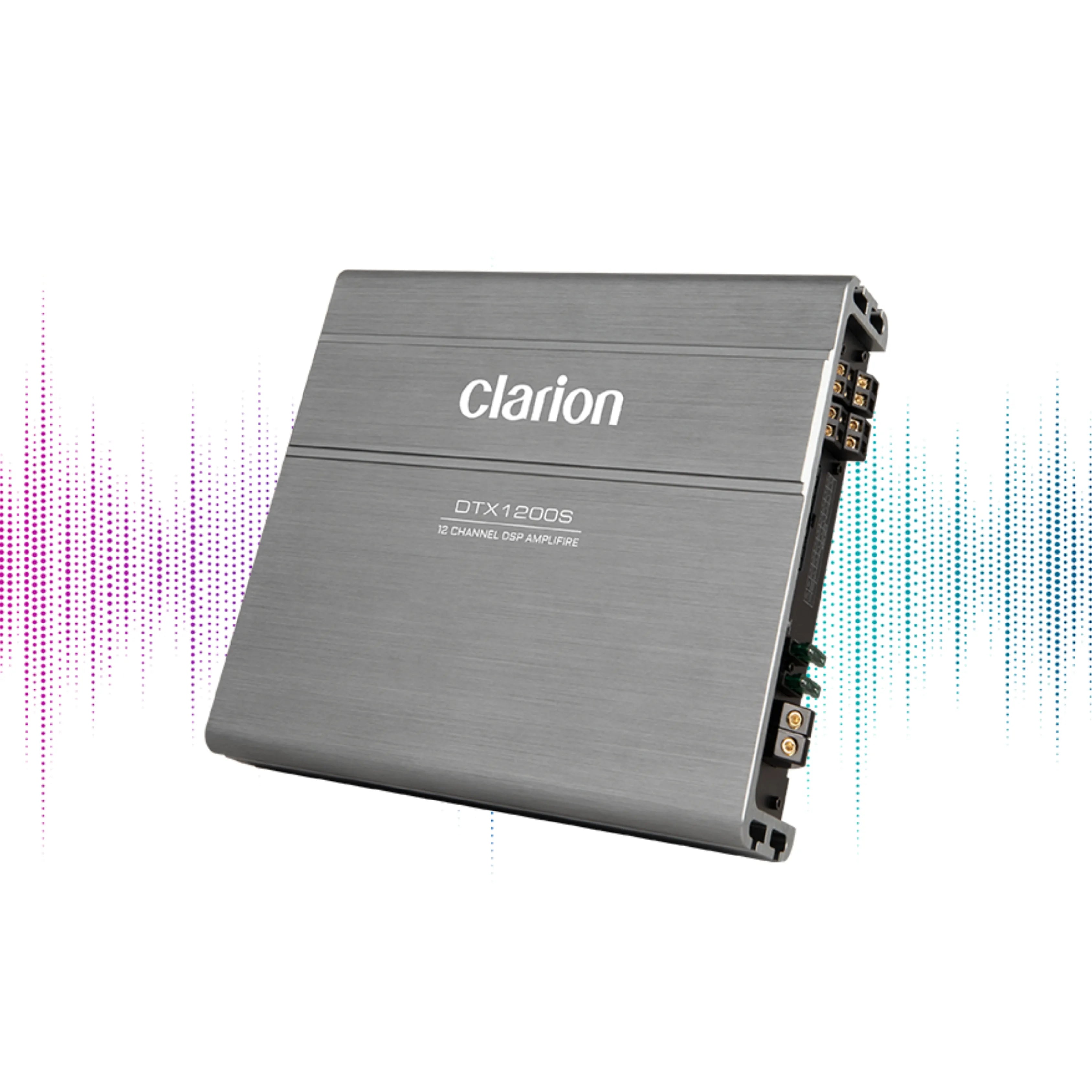 Clarion DTX1200S 12-Channel 1360W Amplifier with 12-Channel DSP