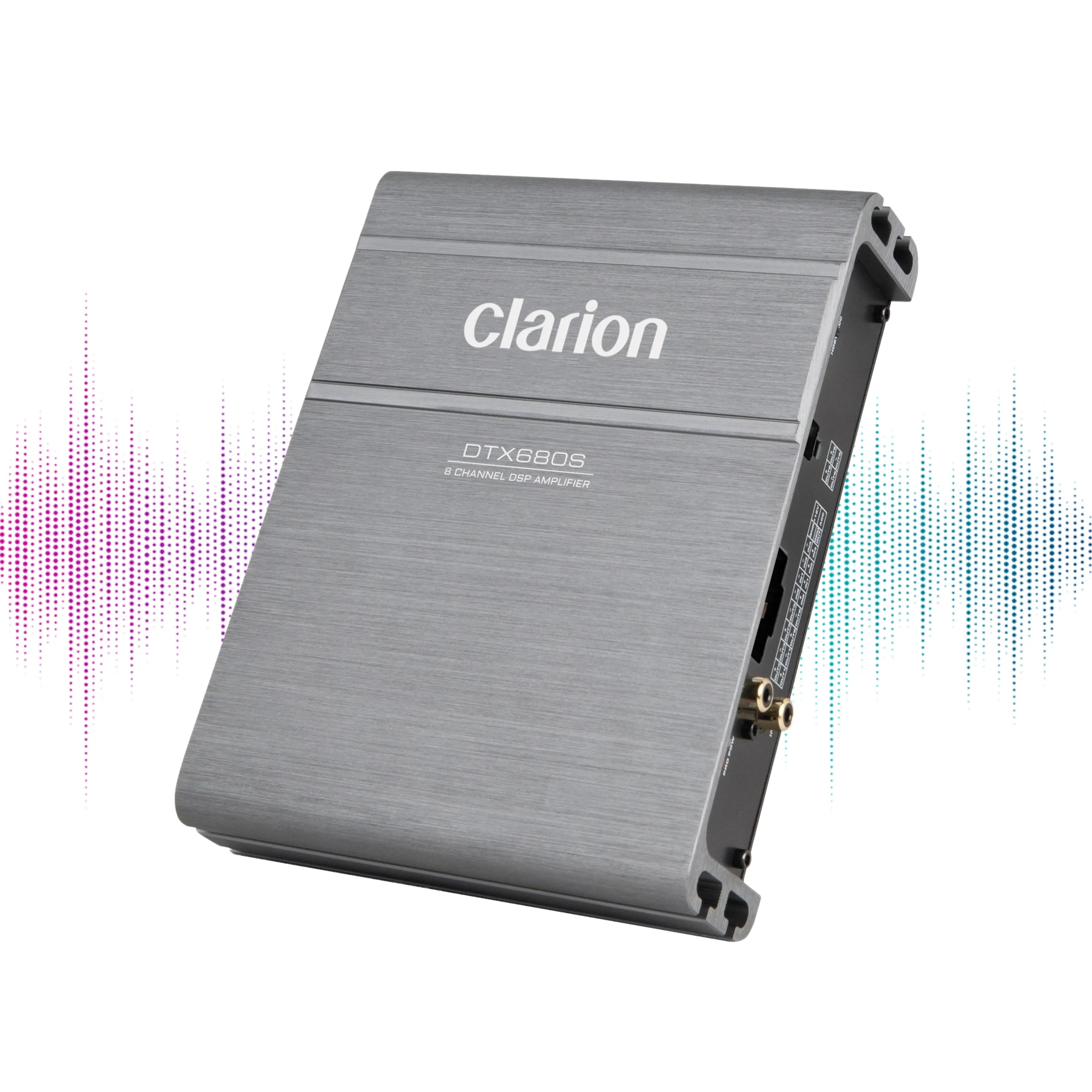 Clarion DTX680S 6-Channel 600W Amplifier with 8-Channel DSP