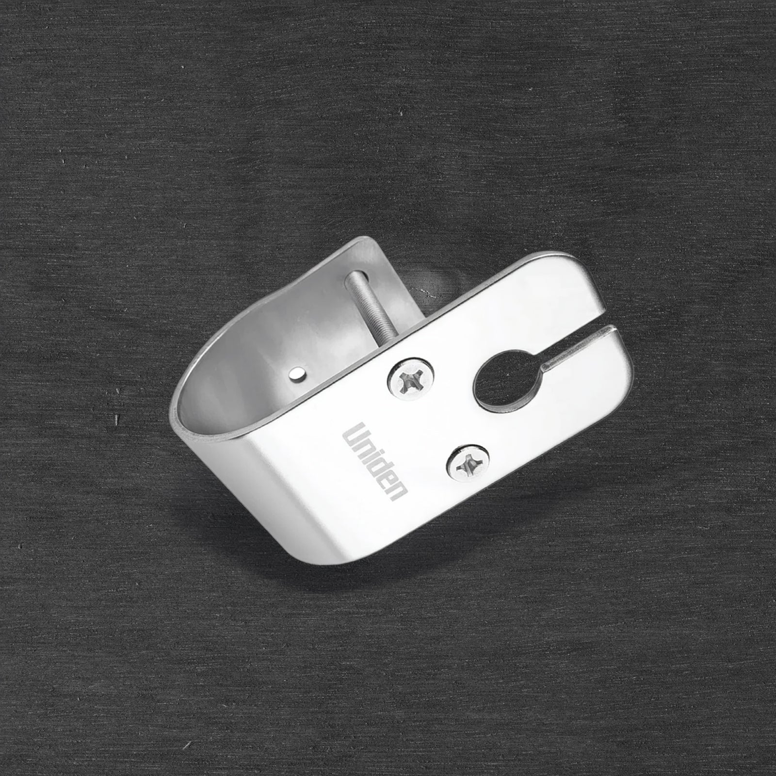 UNIDEN MBU-03 - 50mm Bull Bar Mount Stainless Steel Glossy with Cable Slot