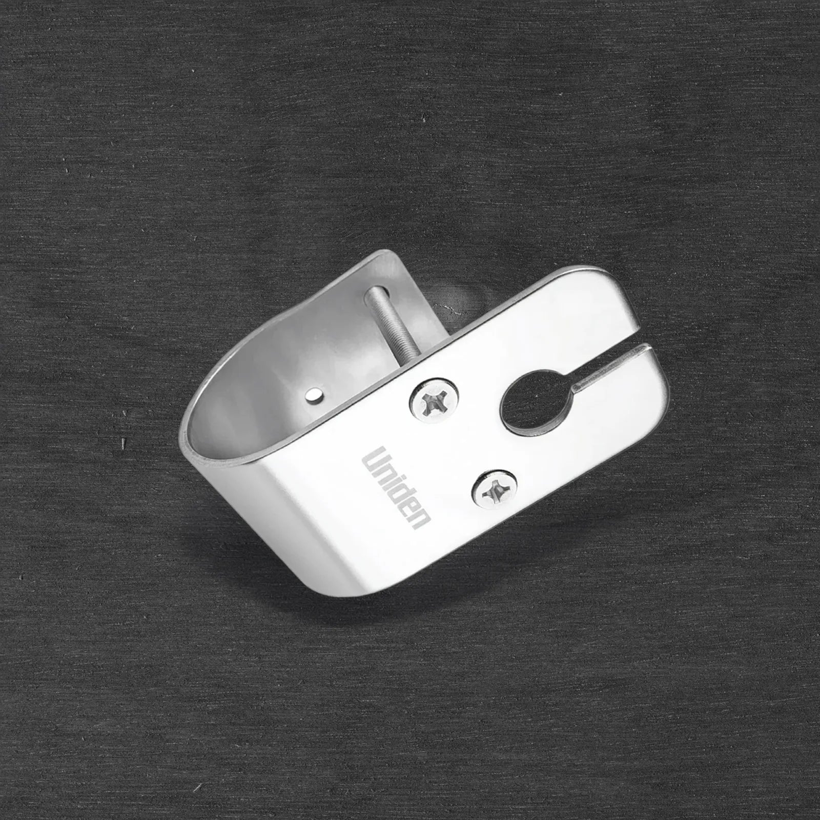 UNIDEN MBU-03 - 50mm Bull Bar Mount Stainless Steel Glossy with Cable Slot