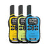 UNIDEN UH45-3 MAX - Ultra-Compact UHF Radio Triple Pack with Kid-Zone Plus and USB-C Charging