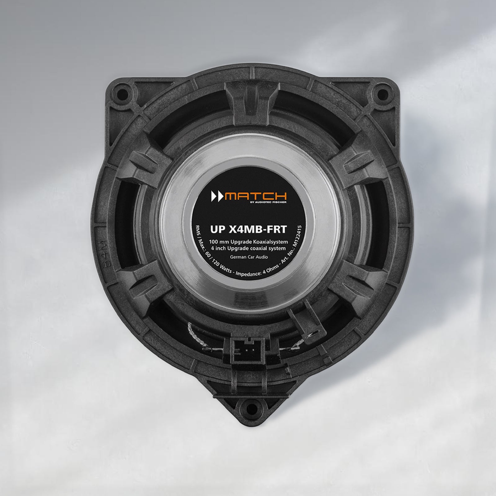 MATCH UP X4MB-FRT - 2-Way Coaxial Speaker Set for Mercedes-Benz | 4Ω