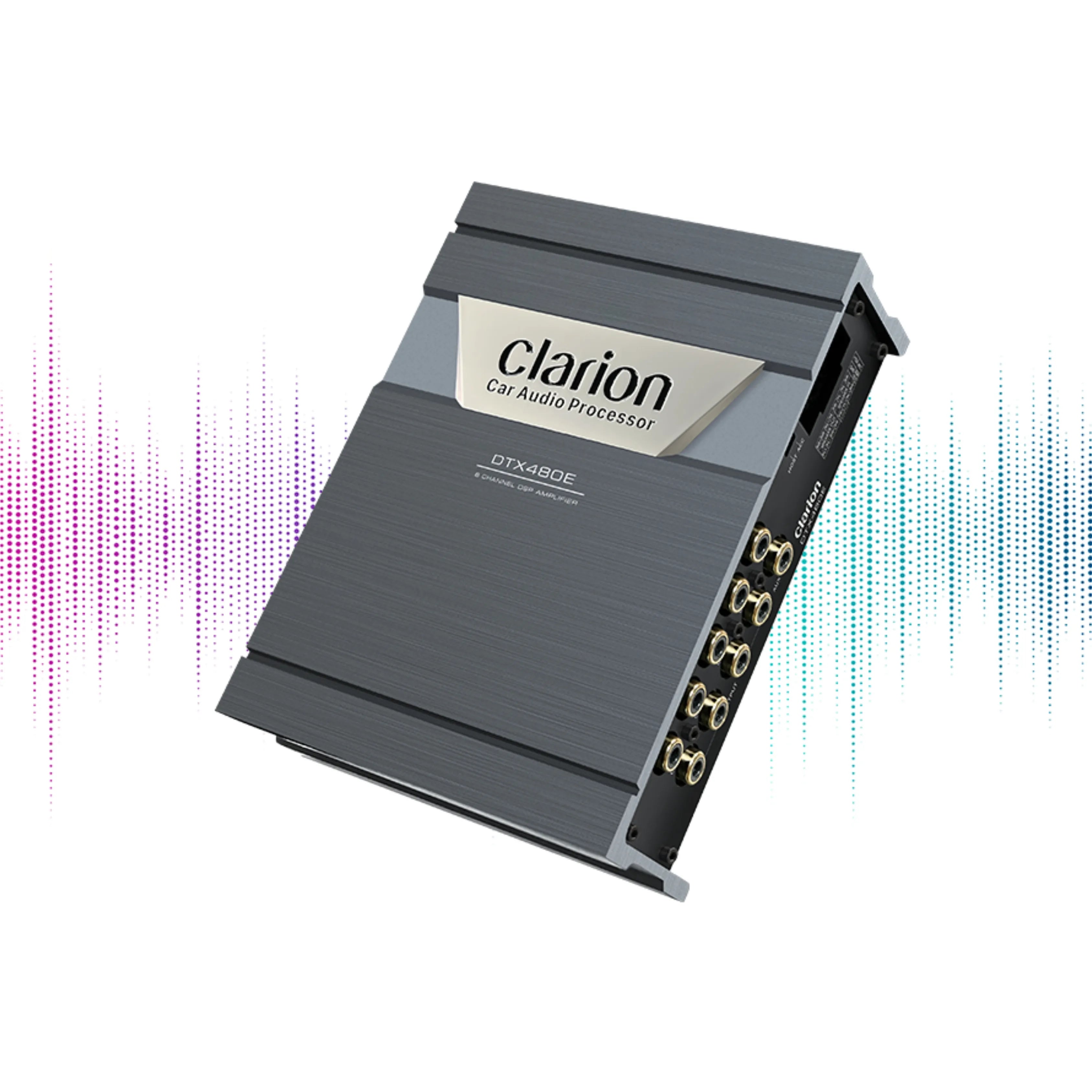Clarion DTX480E 4-Channel 200W Amplifier with 8-Channel DSP