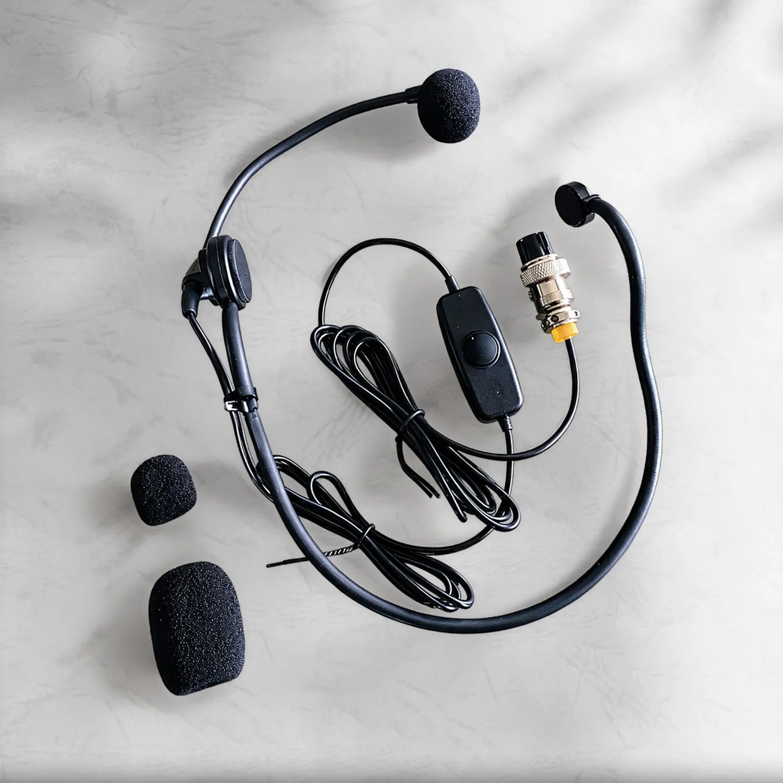 Ready2Talk HS36KR Left Side Headset with LED On/Off Light