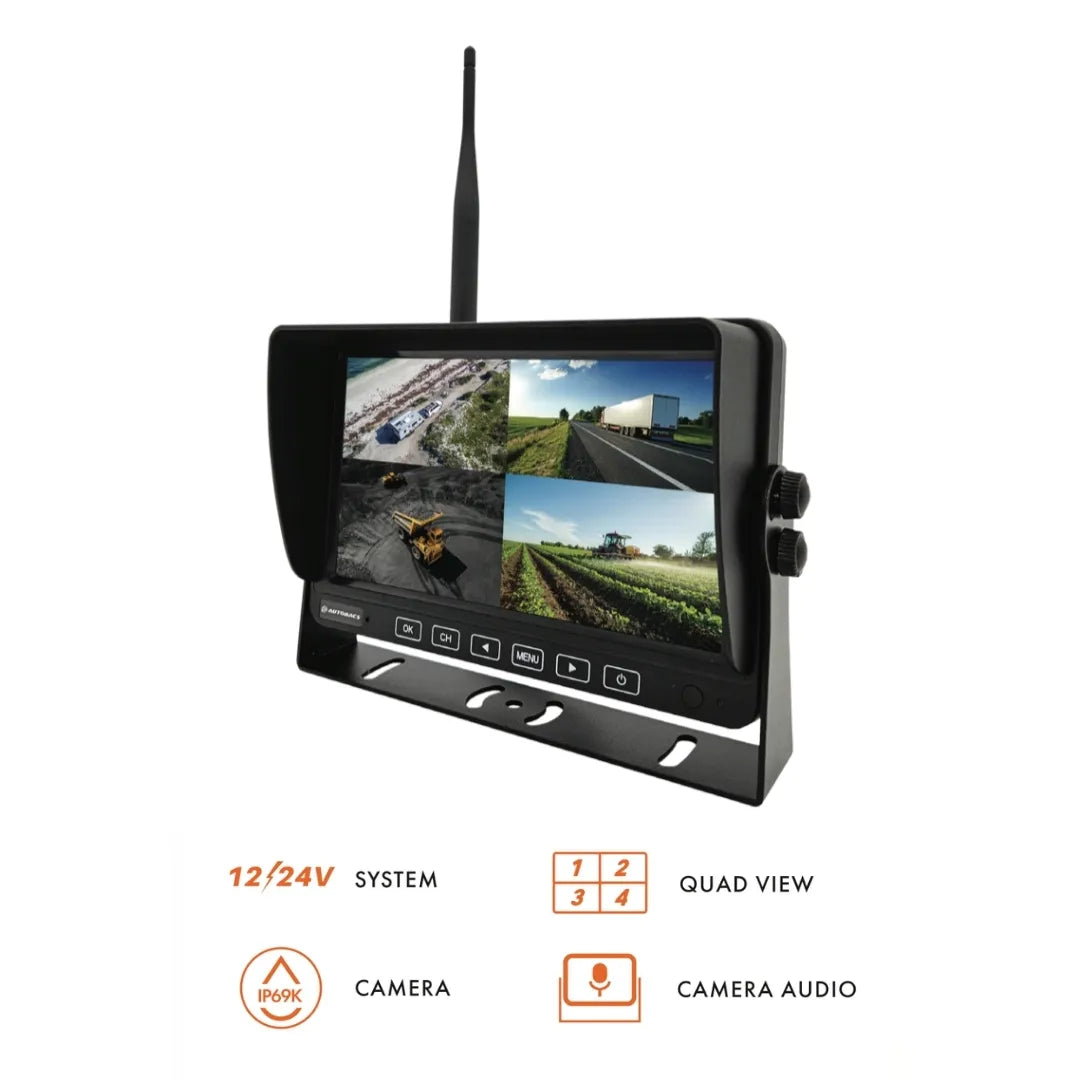 AUTOBACS HD74WK - 7 Inch High Res Wireless System